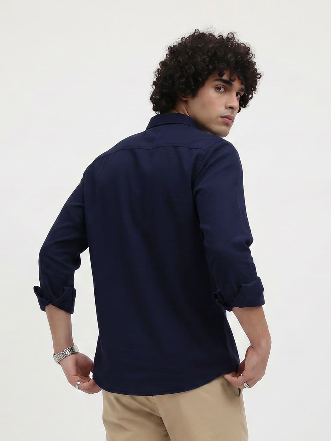 Roadster Life Co. Premium Textured Shirt thumbnail 3