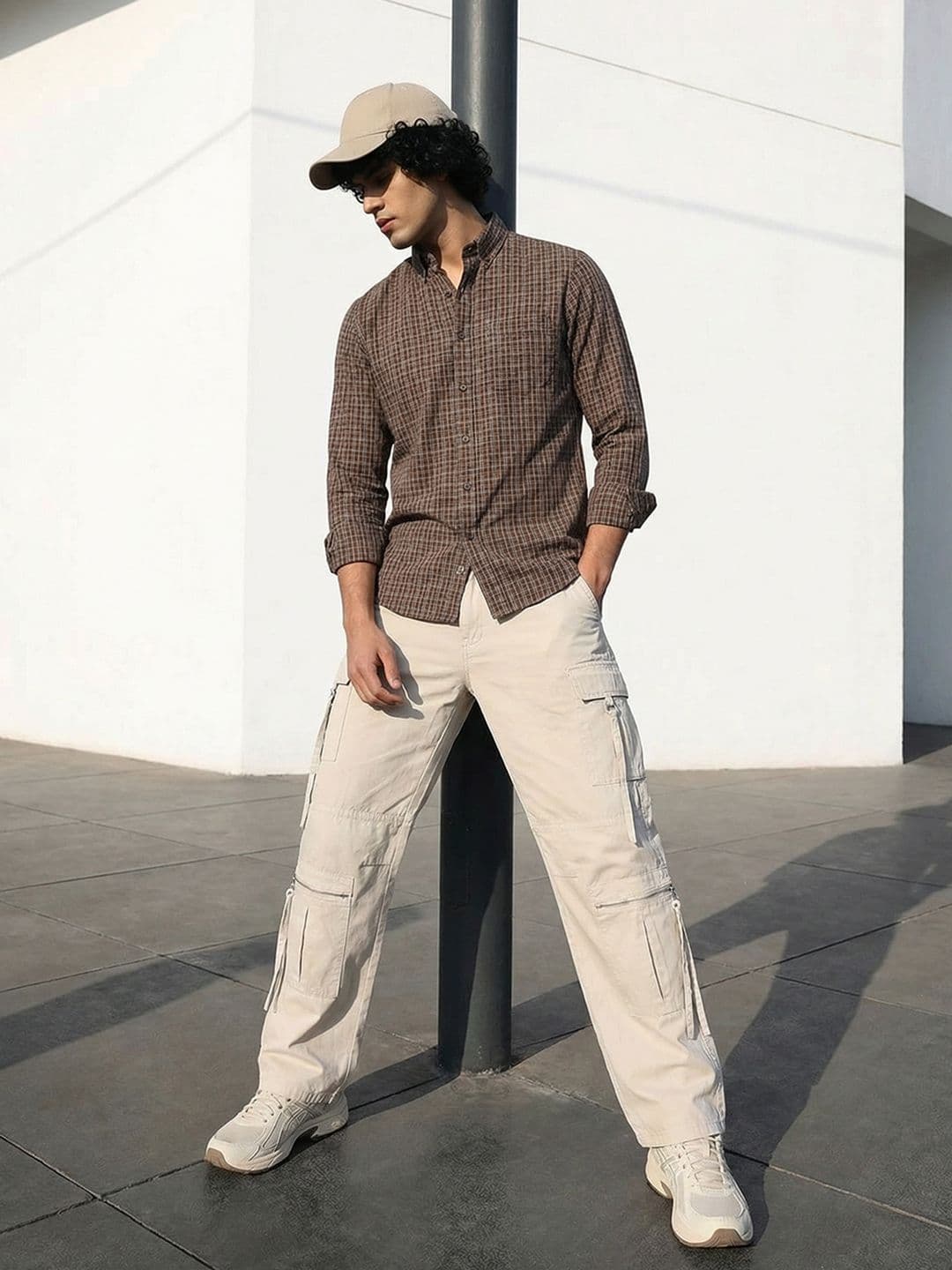 Roadster Life Co. Soft Touch Checked Casual Shirt thumbnail 2