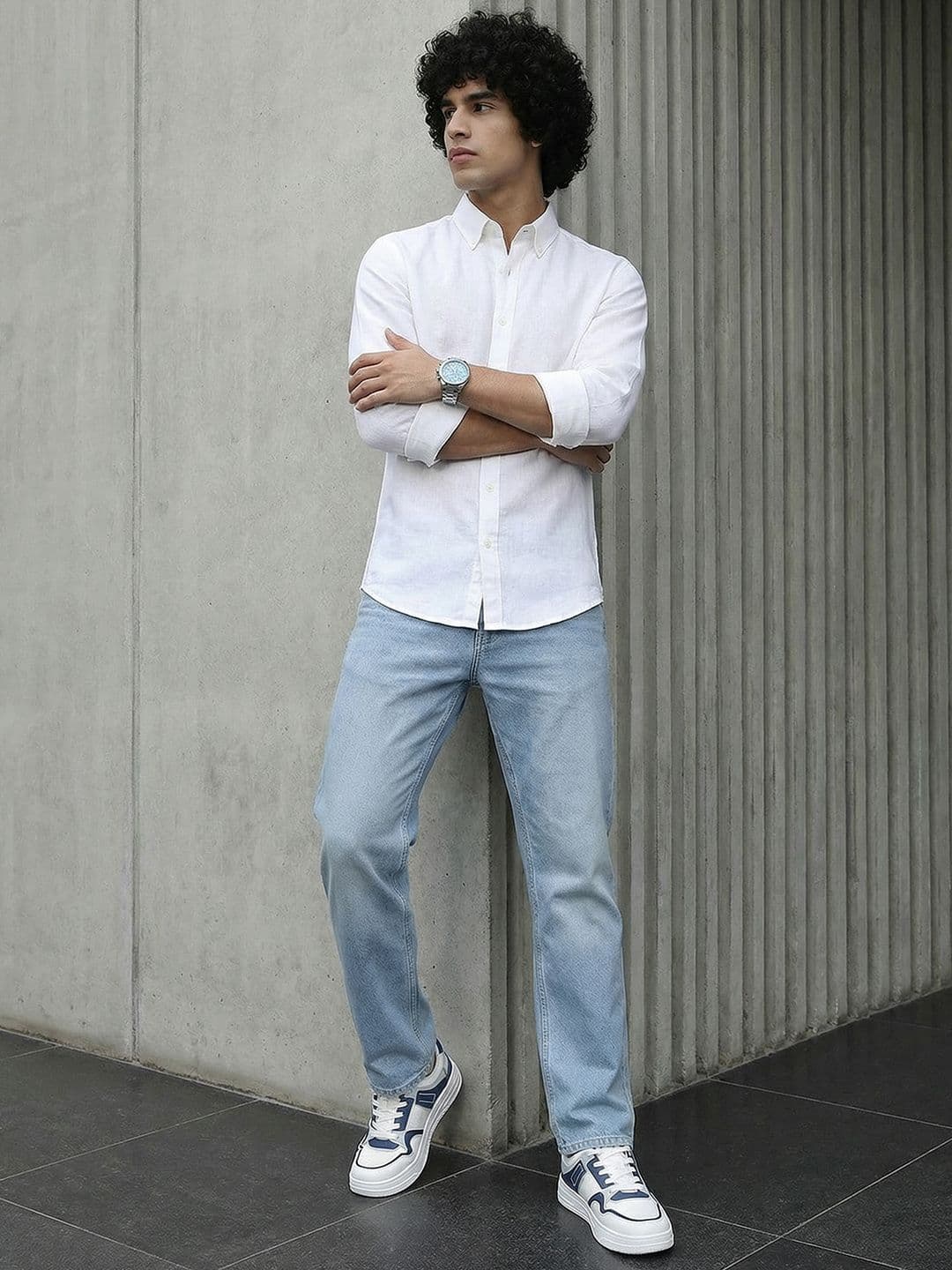Roadster Life Co. Slub Textured Shirt thumbnail 6