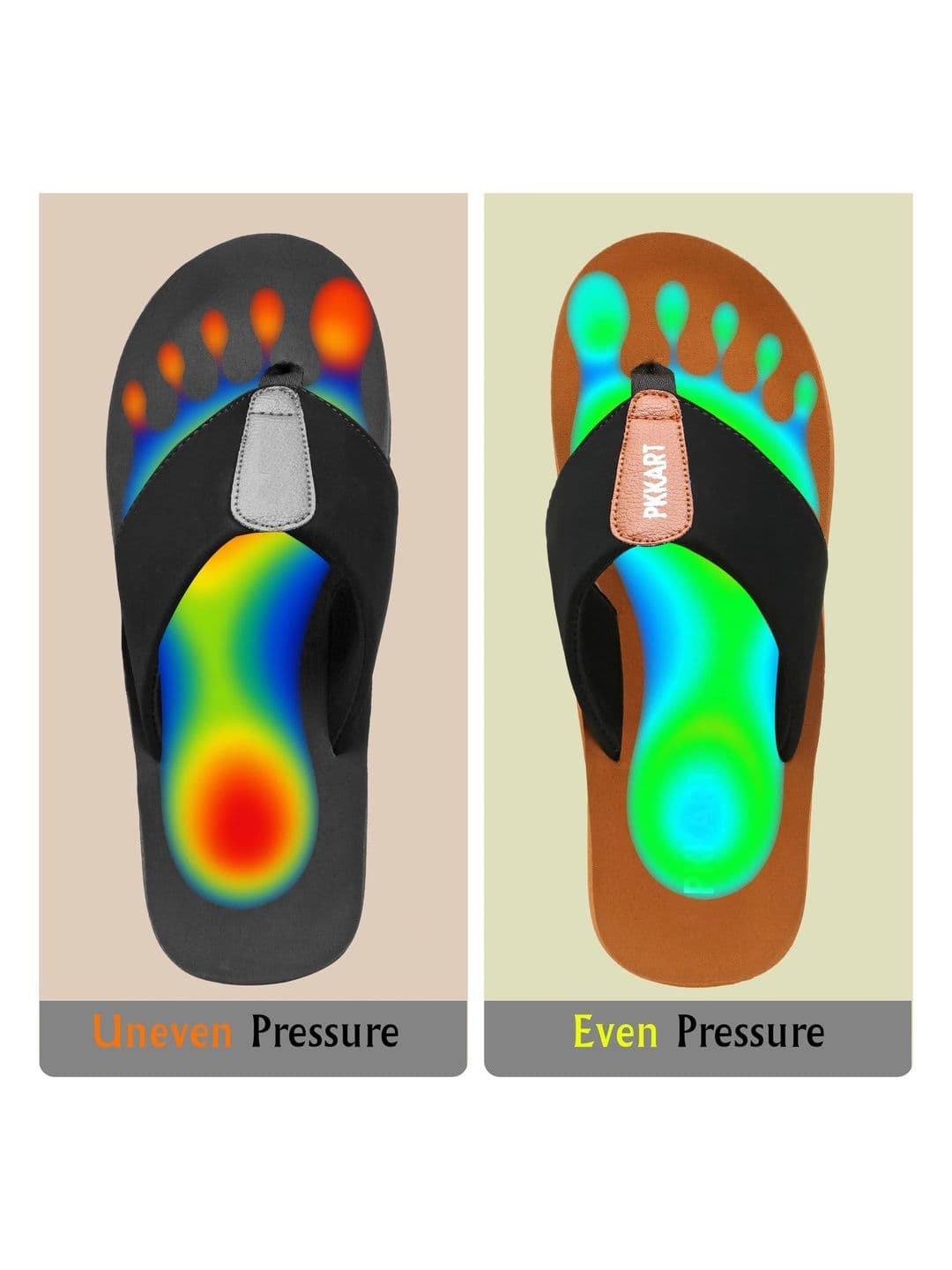PKKART Men Colourblocked Thong Flip-Flops thumbnail 5