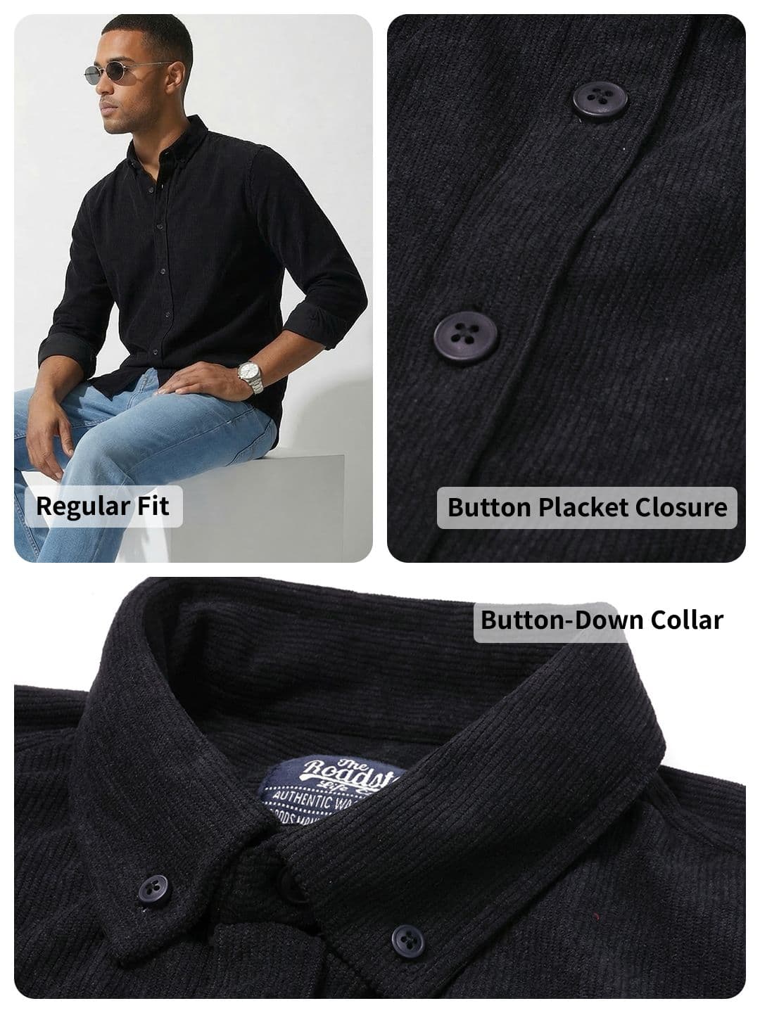 Roadster Life Co. Corduroy Shirt thumbnail 5