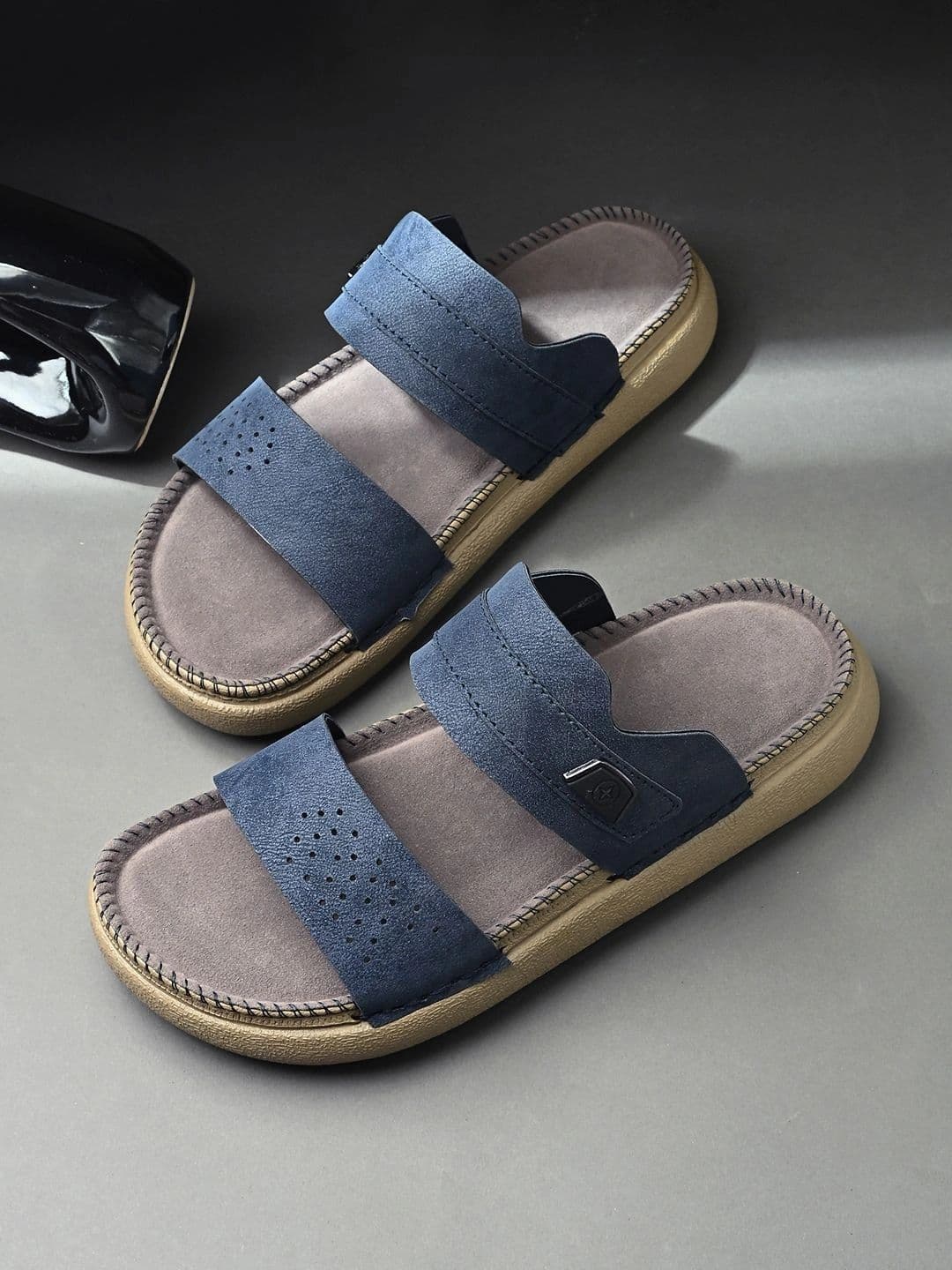 Roadster Men Suede Comfort Sandals - view 1
