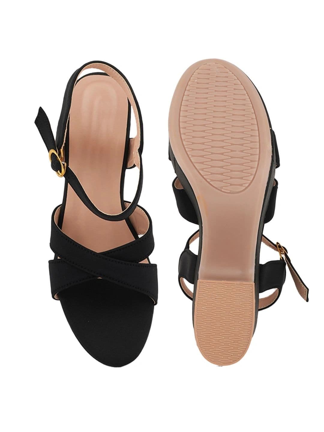 CORSICA Block Sandals with Buckles thumbnail 2