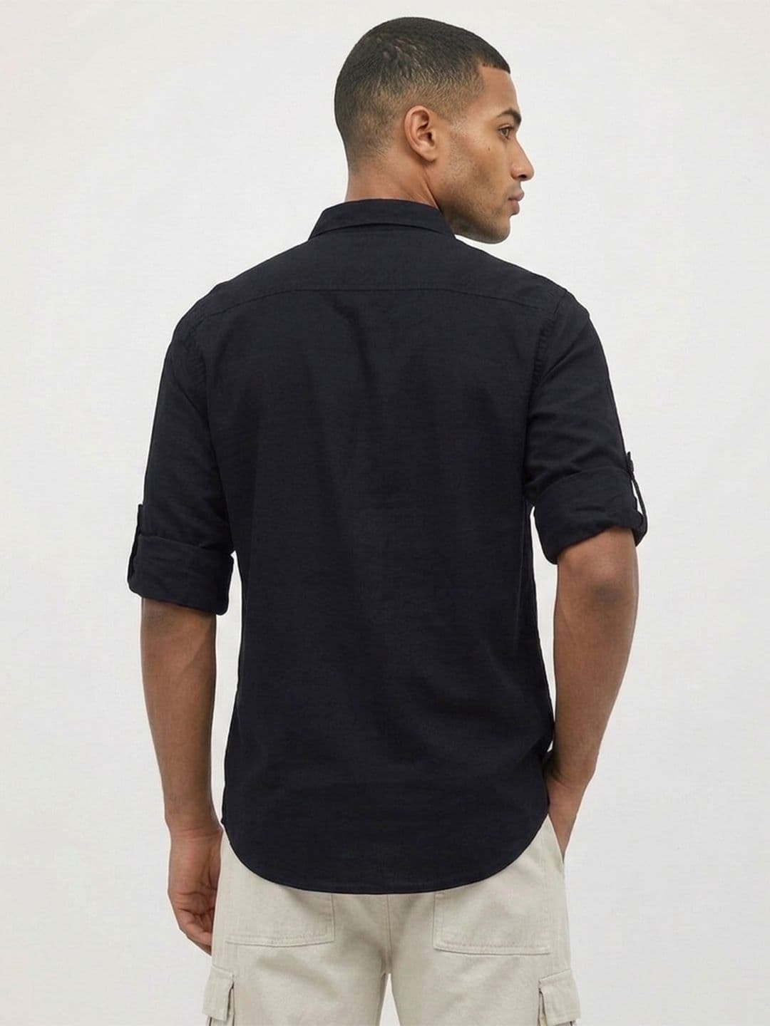 Roadster Life Co. Easy Drape Cotton Shirt thumbnail 5