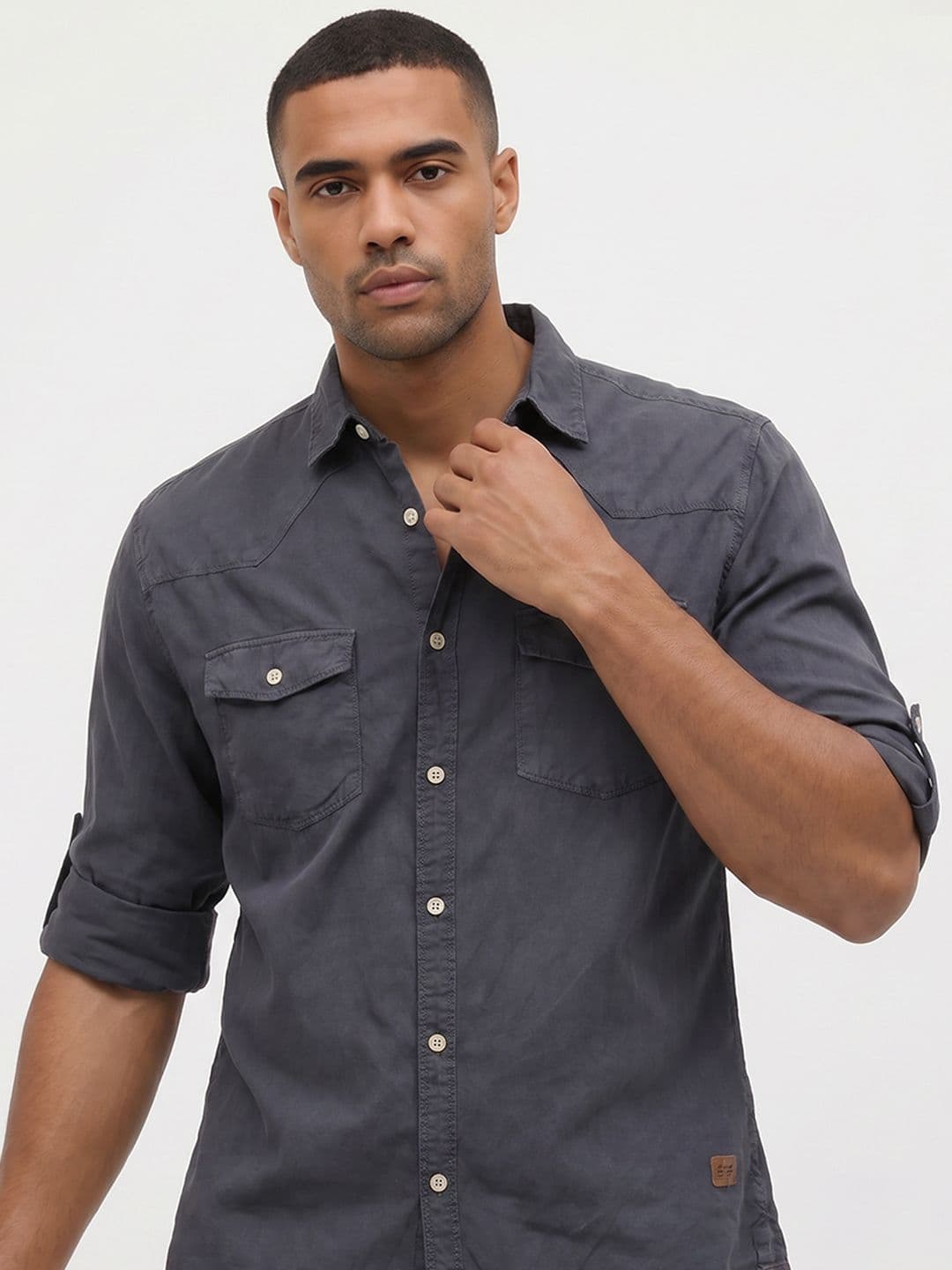 Roadster Life Co.Garment Washed Casual Shirt - view 1