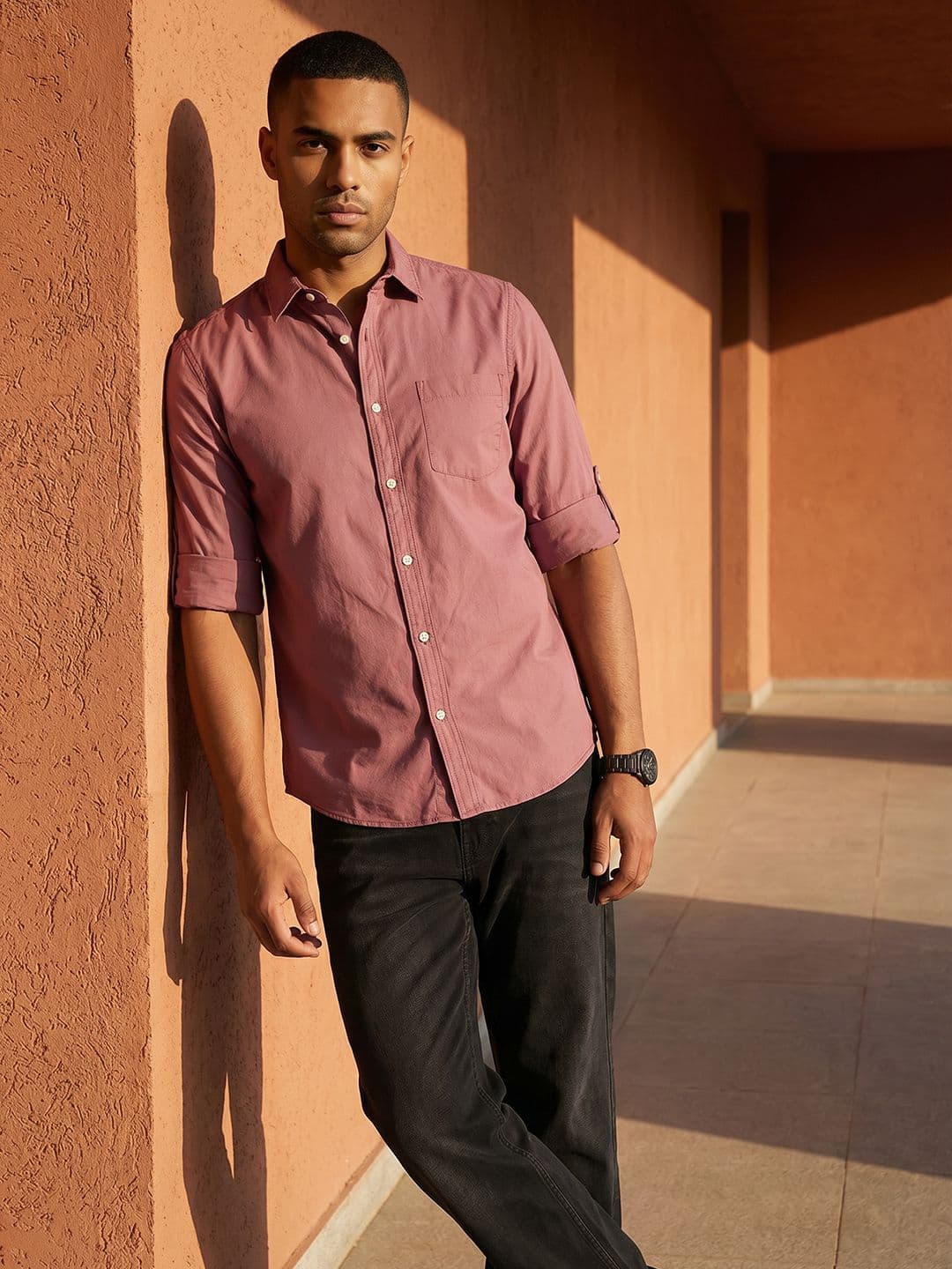 Roadster Life Co. Easy Drape Cotton Shirt thumbnail 4
