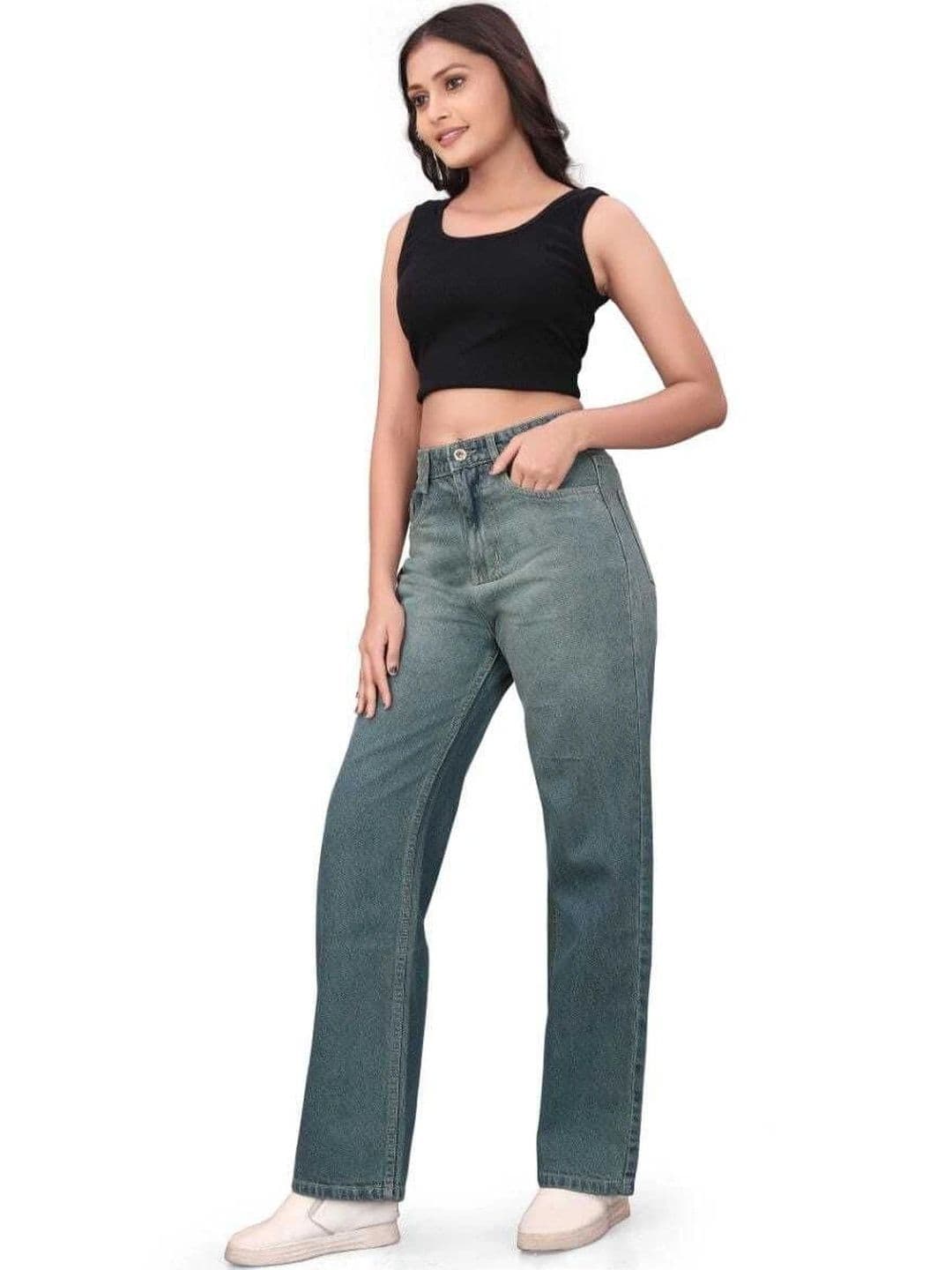 THE SQUAD CLUB Women Regular Fit High-Rise Jeans thumbnail 5