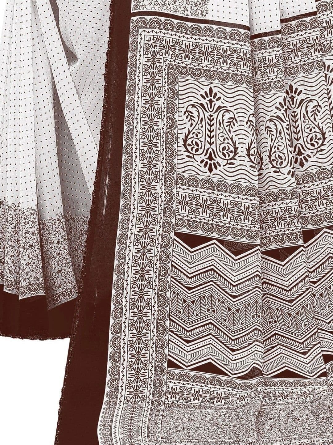 Fashion Mantra Poly Georgette Saree thumbnail 2