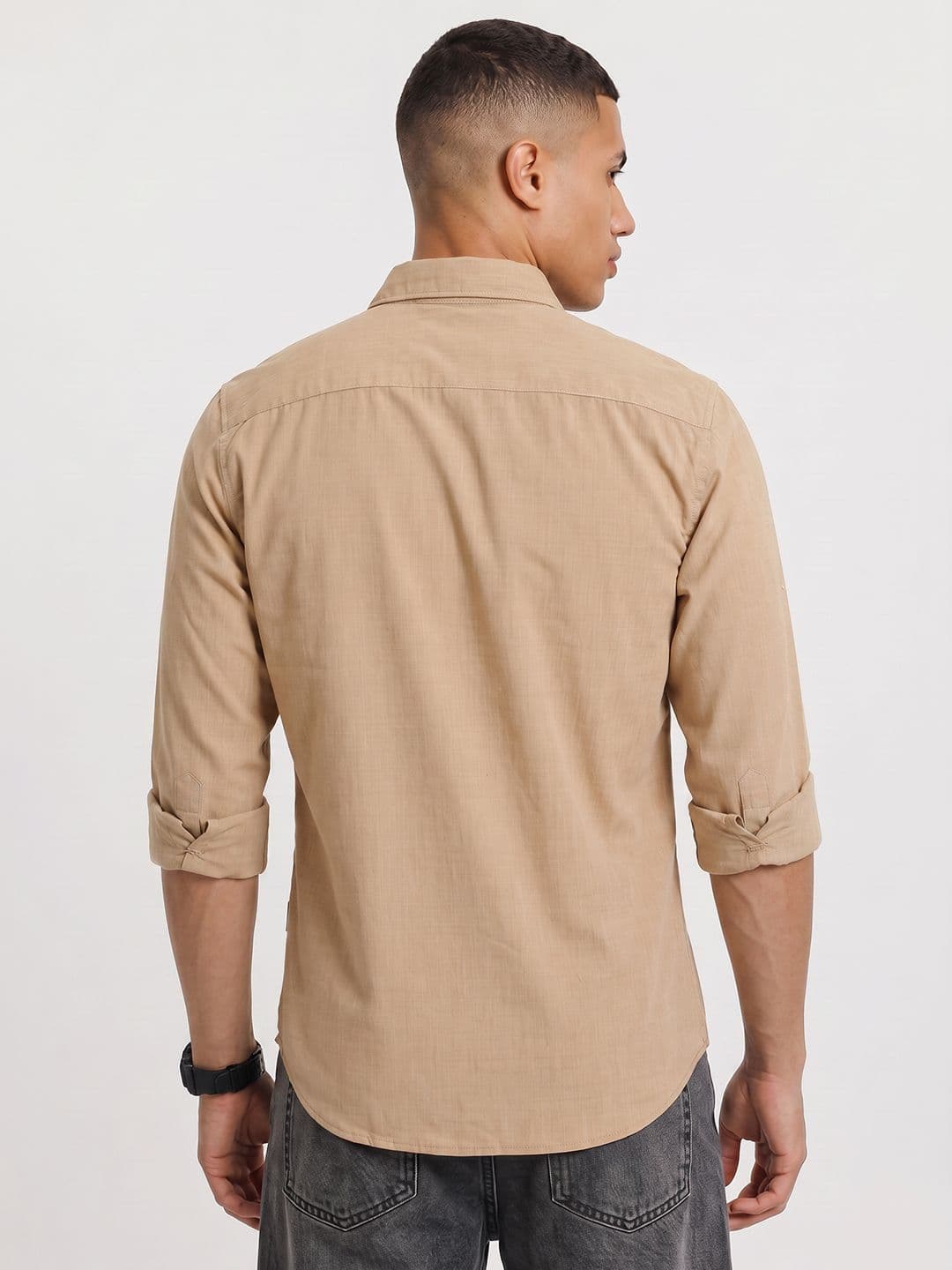 Roadster Life Co. Premium Textured Shirt thumbnail 2