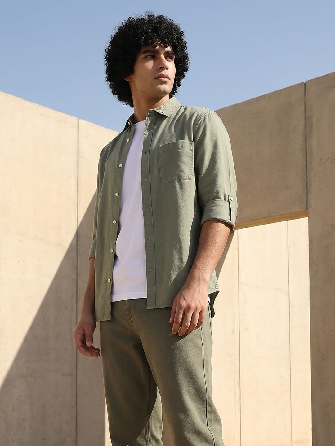 Roadster Life Co. Slub Textured Shirt thumbnail 6