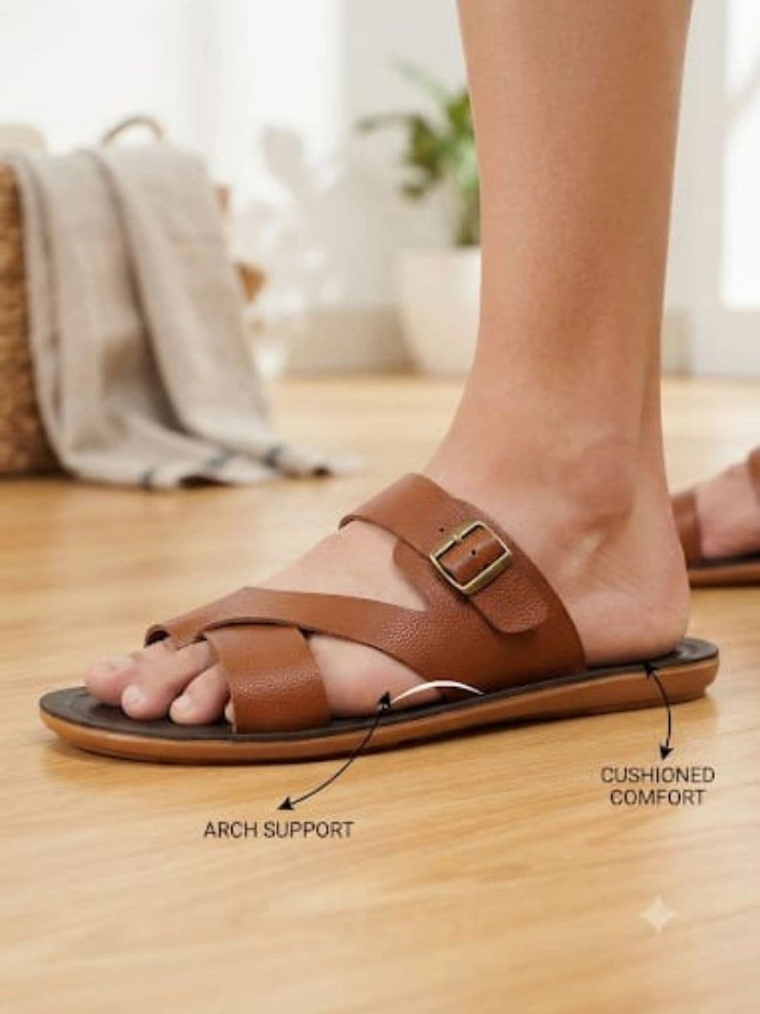 Trump Men PU Comfort Sandals thumbnail 4