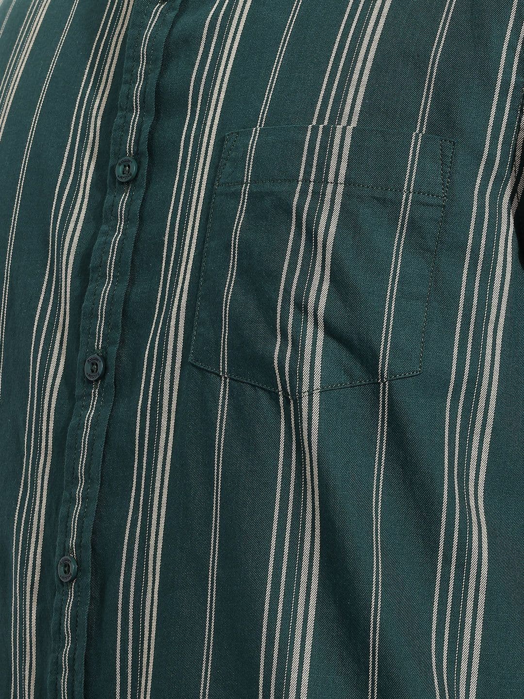 Roadster Life Co. Soft Touch Striped Casual Shirt thumbnail 3