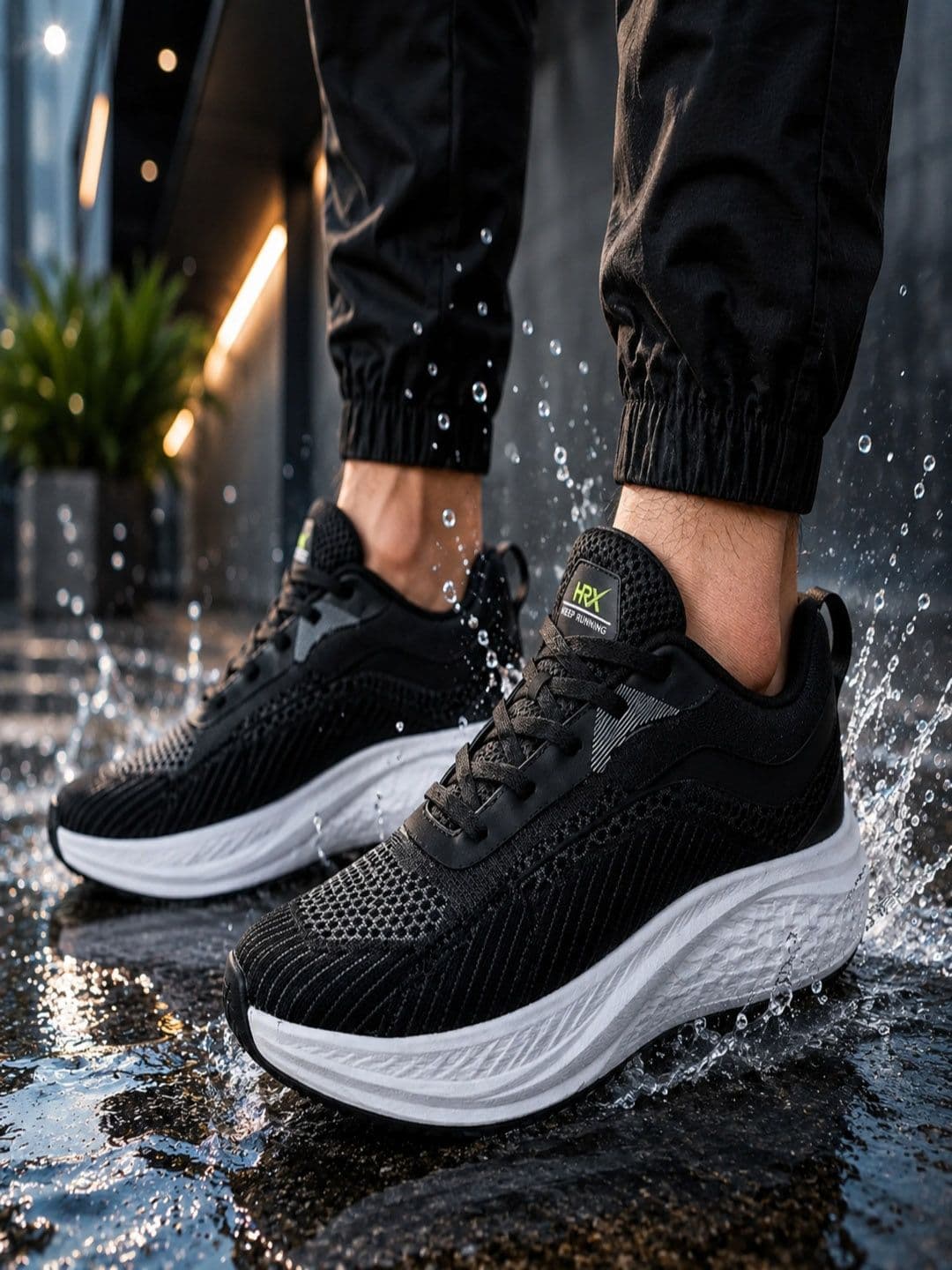HRX by Hrithik Roshan Men Mesh Running Shoes - view 1