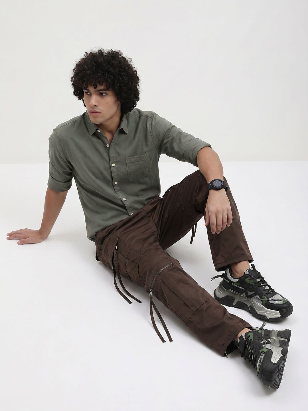 Roadster Life Co. Easy Drape Cotton Shirt thumbnail 2