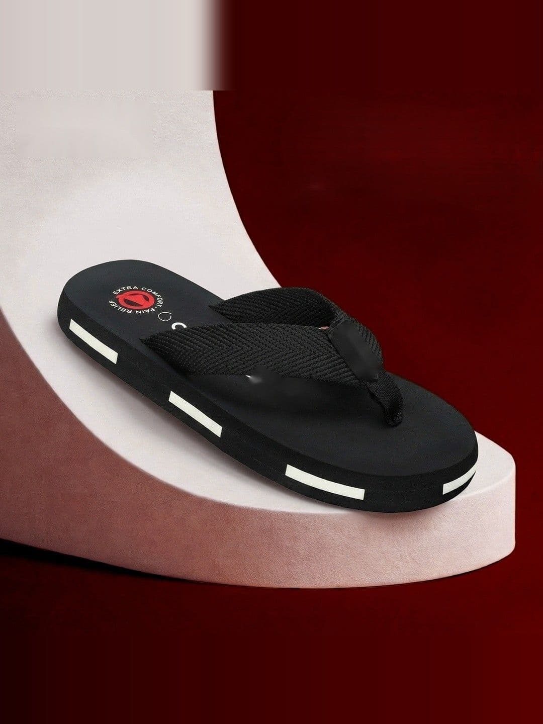 Paragon Men Colourblocked Thong Flip-Flops thumbnail 6