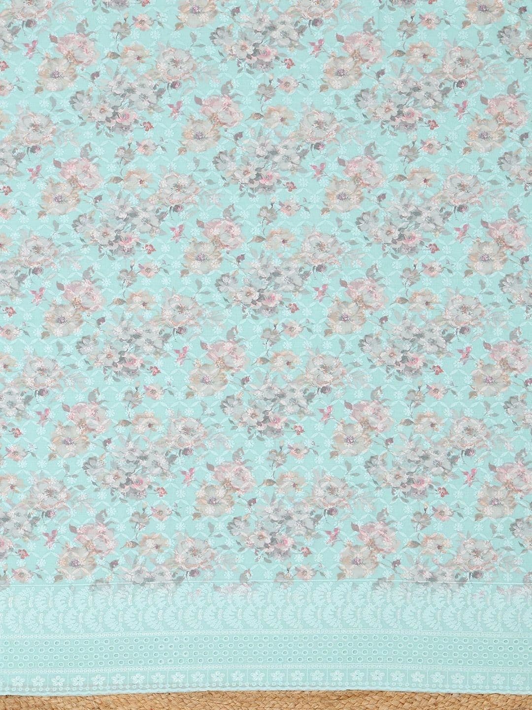 Soch Printed Unstitched Dress Material thumbnail 4