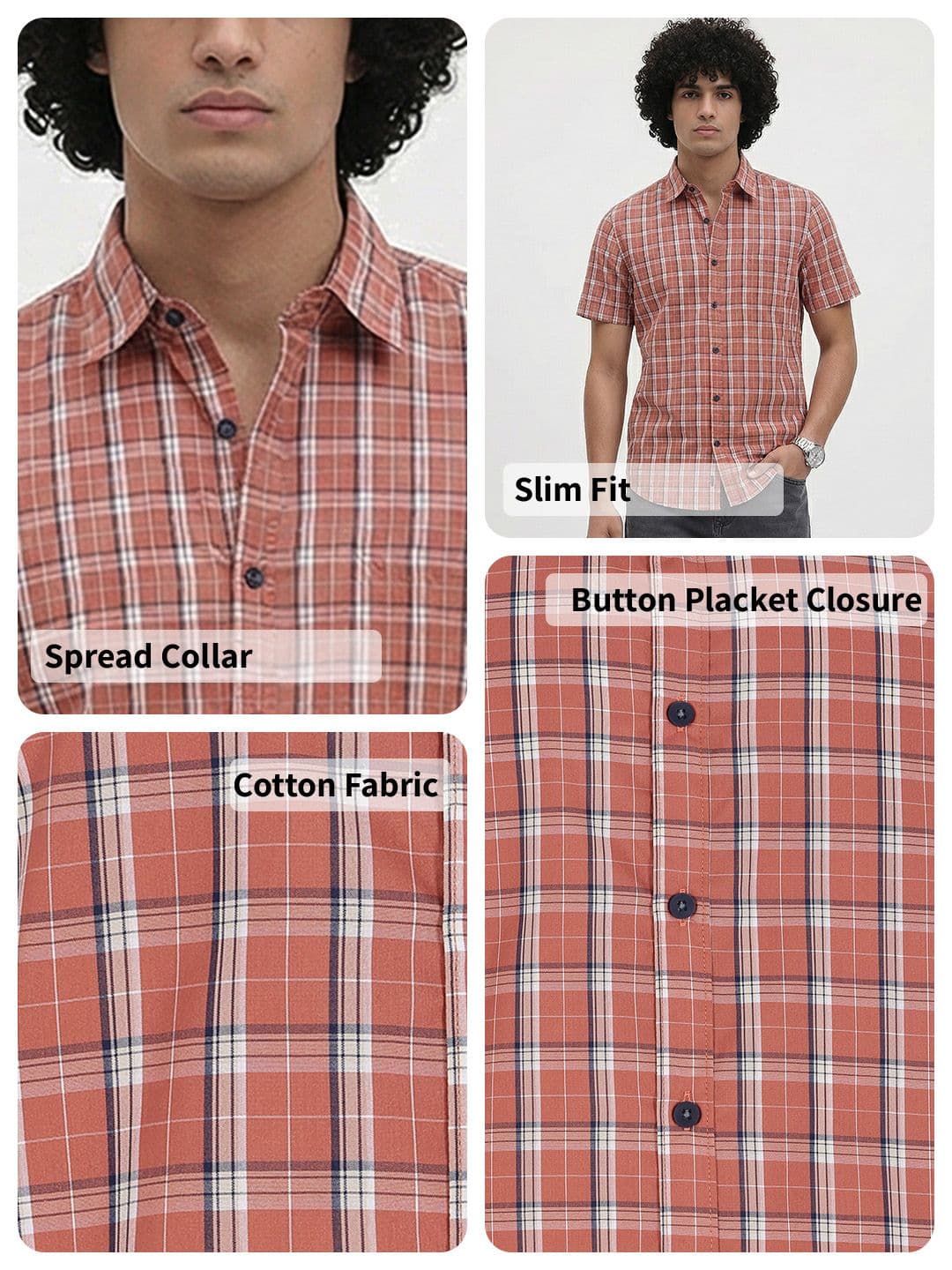Roadster Life Co. Soft Touch Checked Casual Shirt thumbnail 3