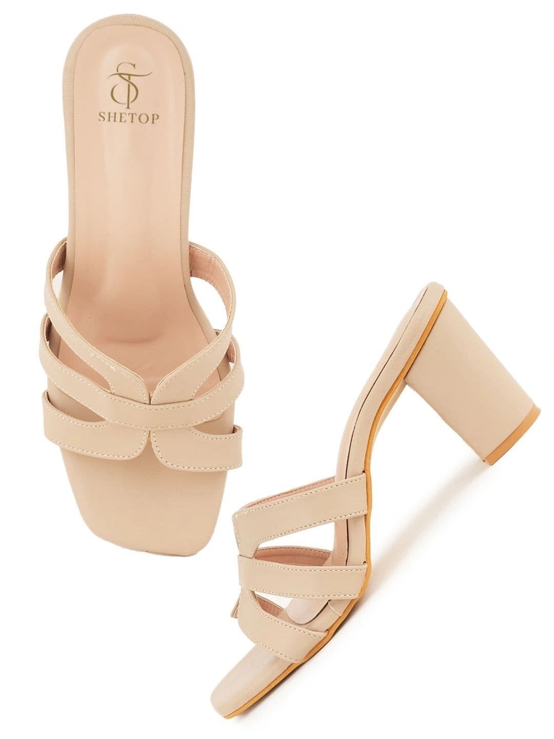 SHETOP Party Block Mules thumbnail 6