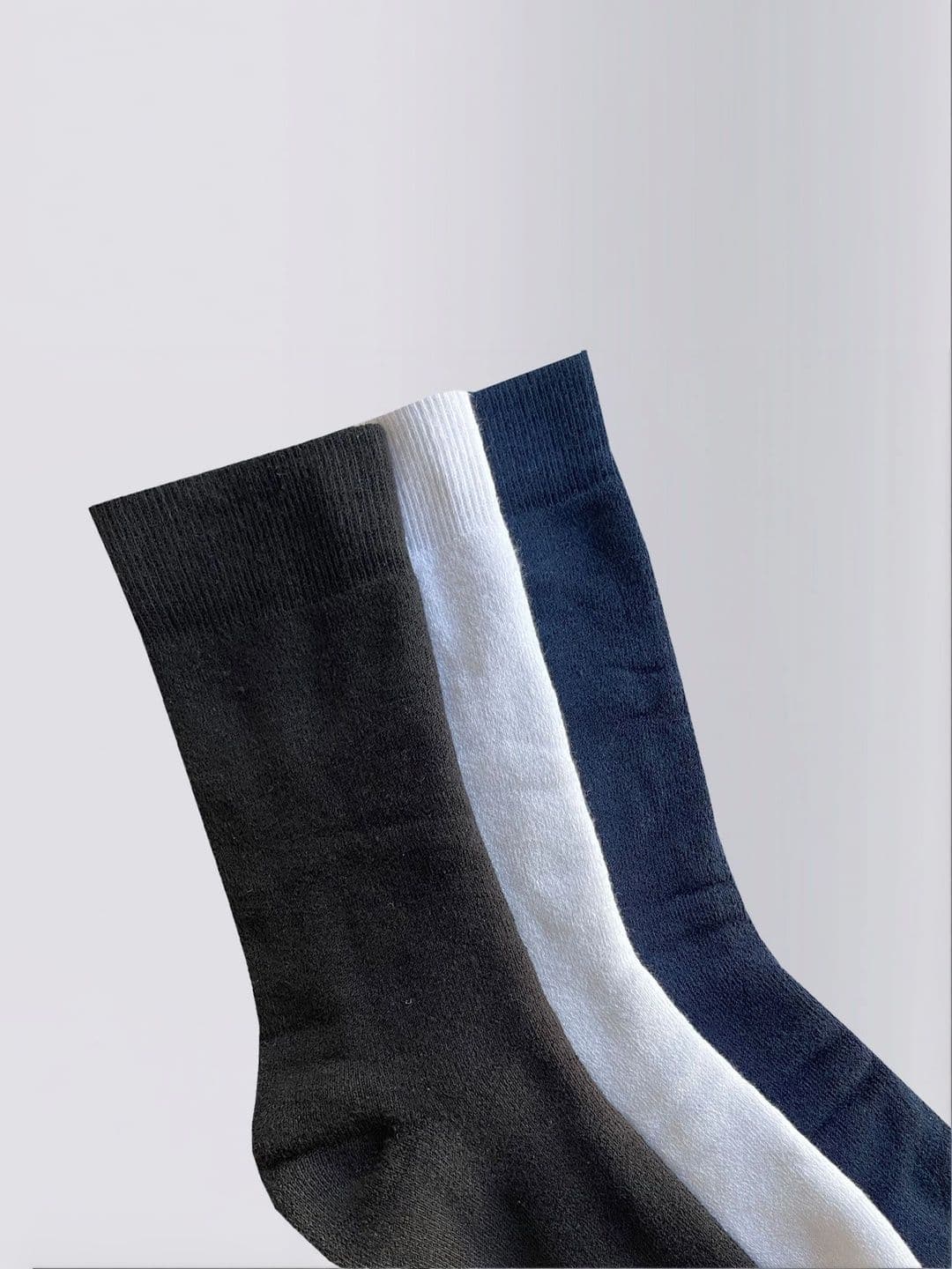 Moda Rapido Men Pack of 3 Cotton Blend Calf Length Socks thumbnail 2
