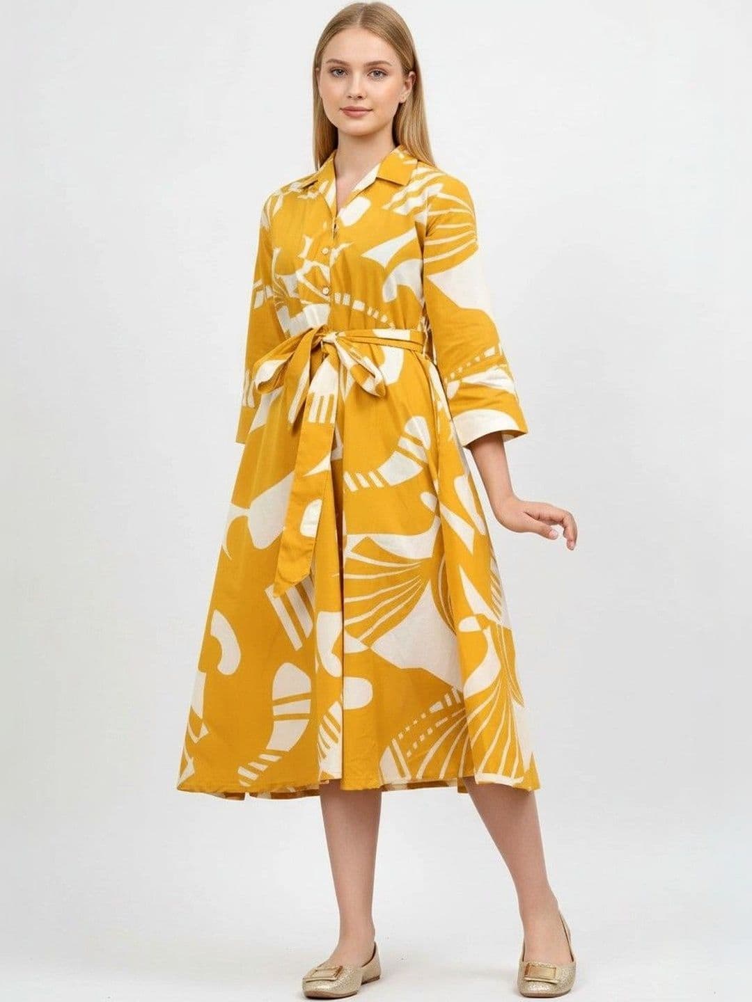 DMP FASHION Women Printed Khadi Handloom Kurta thumbnail 7