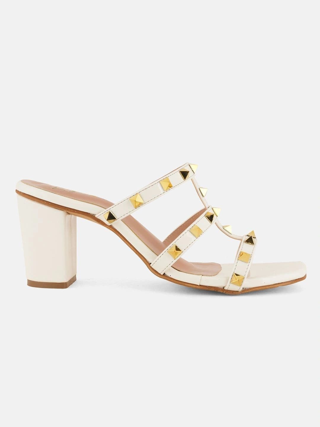 SHETOP Embellished Party Block Sandals thumbnail 6