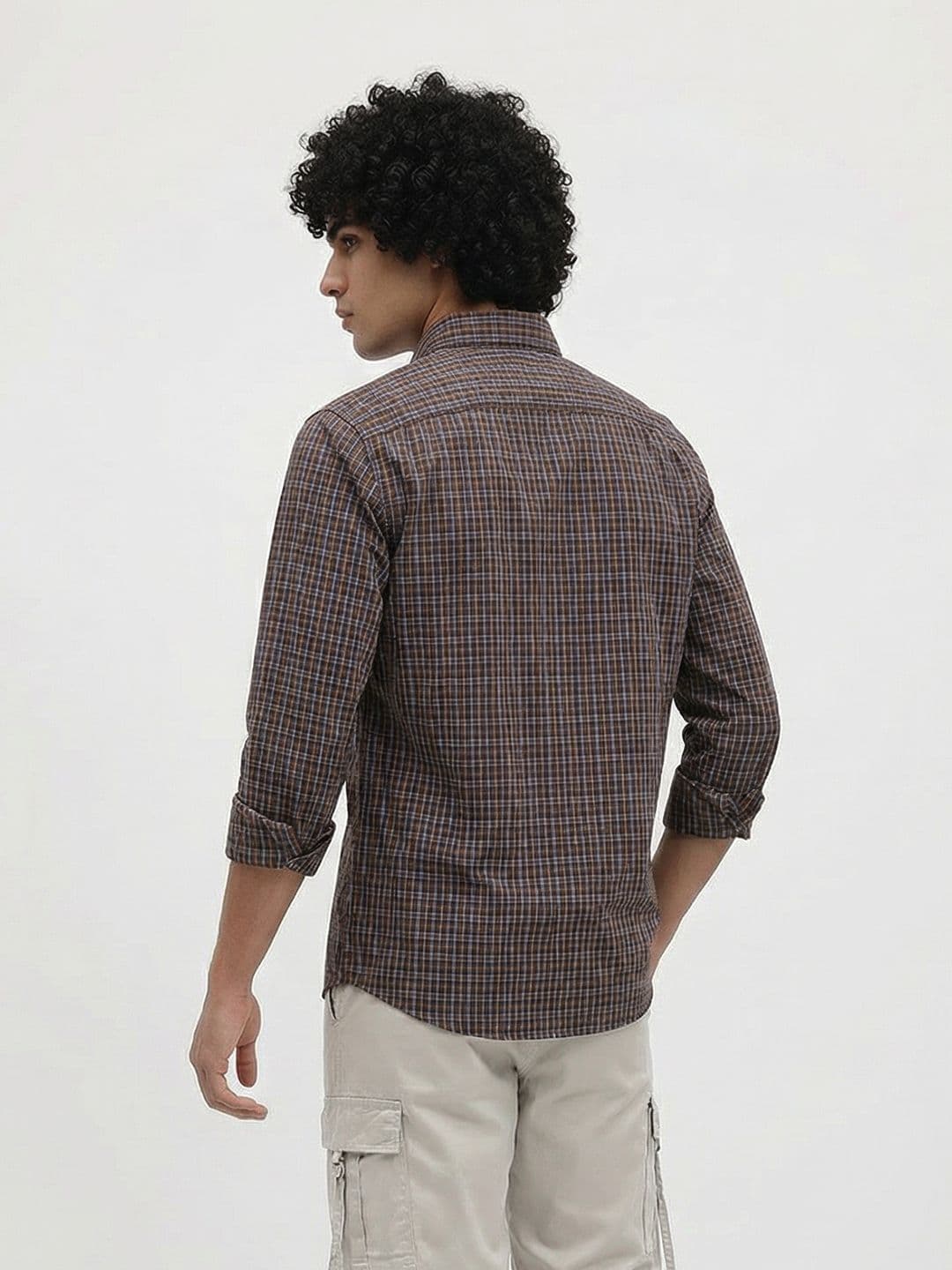 Roadster Life Co. Soft Touch Checked Casual Shirt thumbnail 5