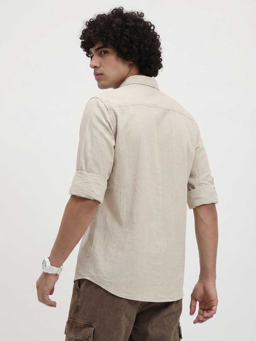 Roadster Life Co. Premium Textured Shirt thumbnail 5