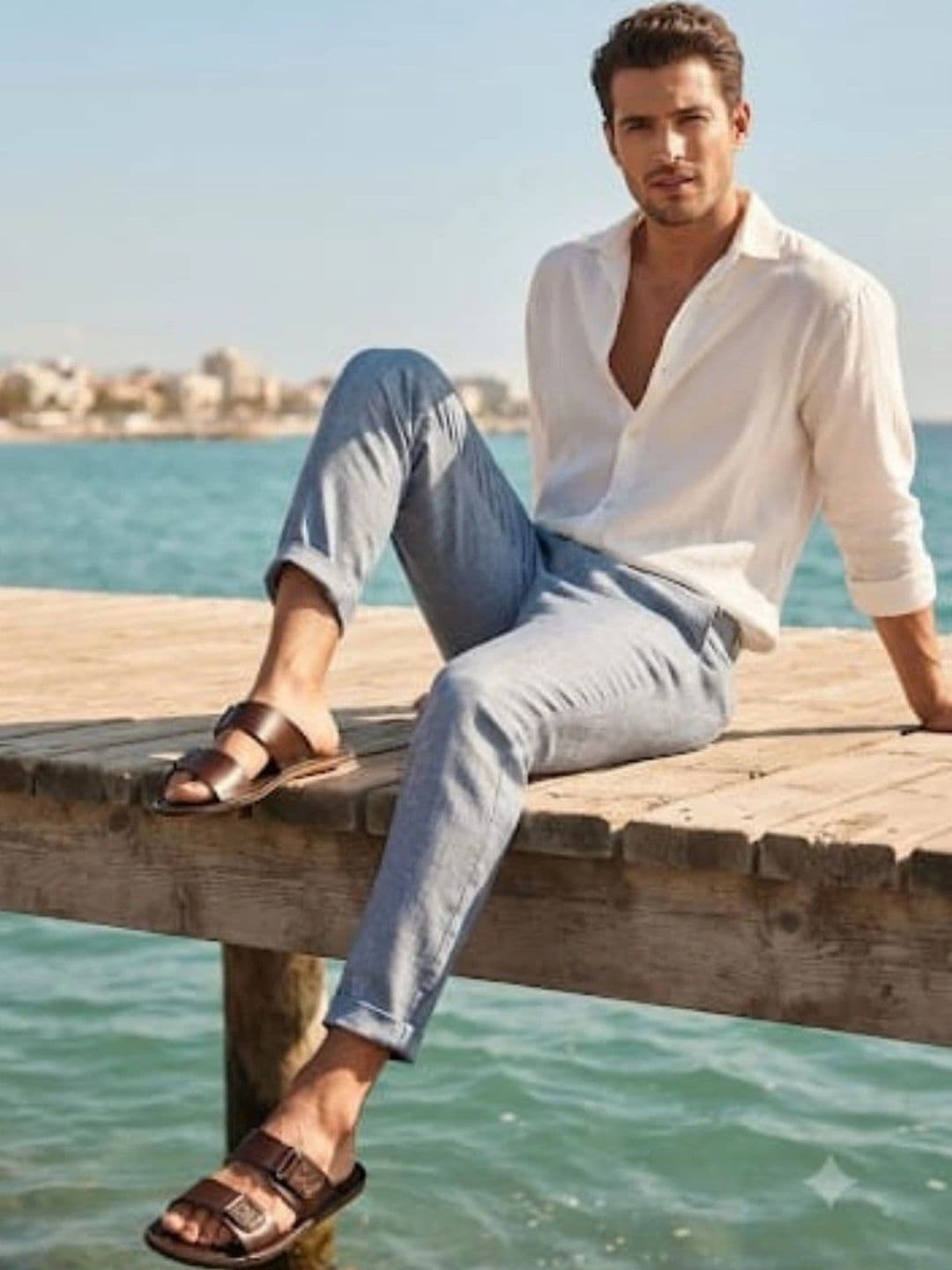 Trump Men PU Comfort Sandals thumbnail 3