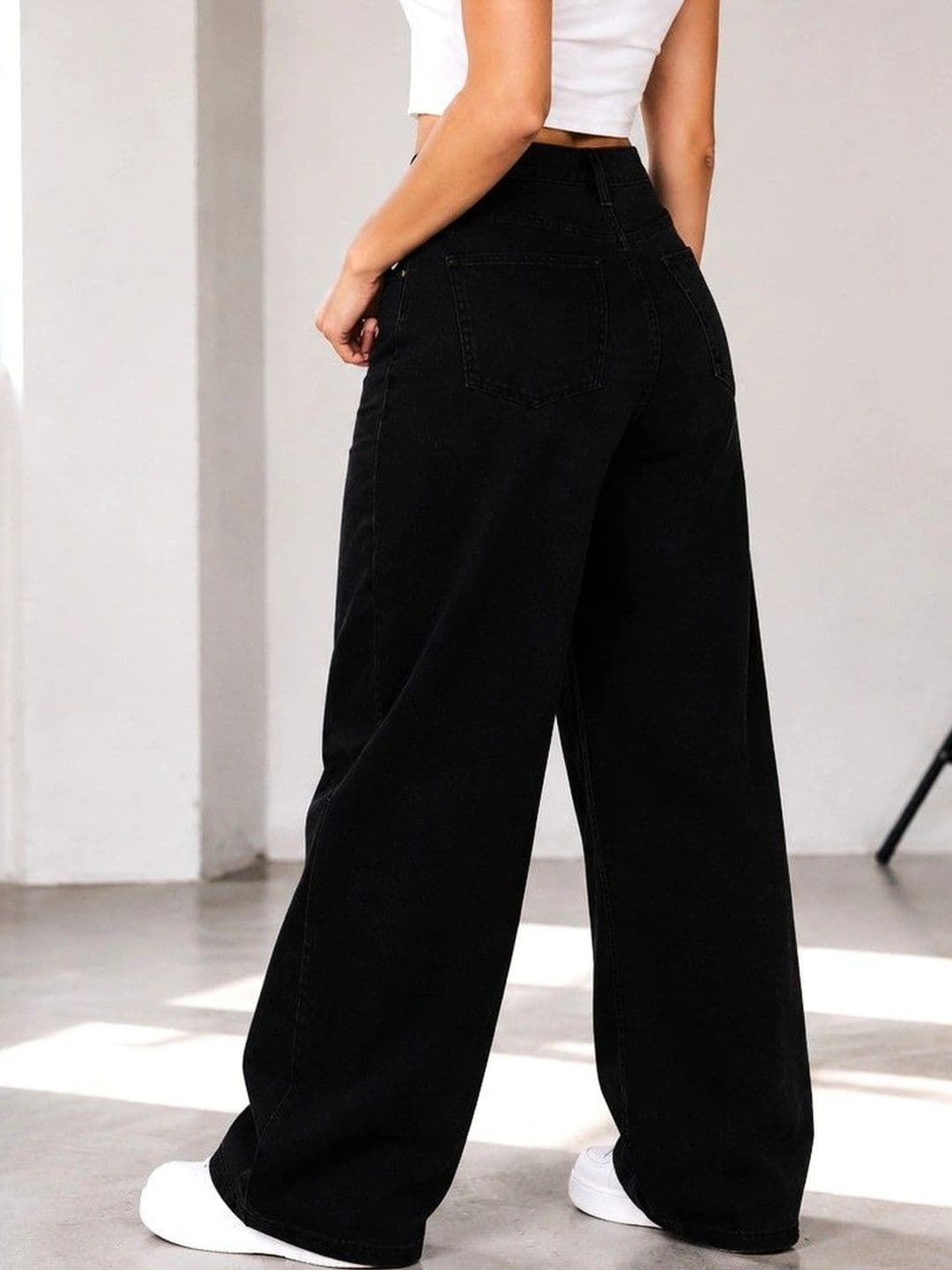DENIMLOOK Women Casual Flared High-Rise Jeans thumbnail 3