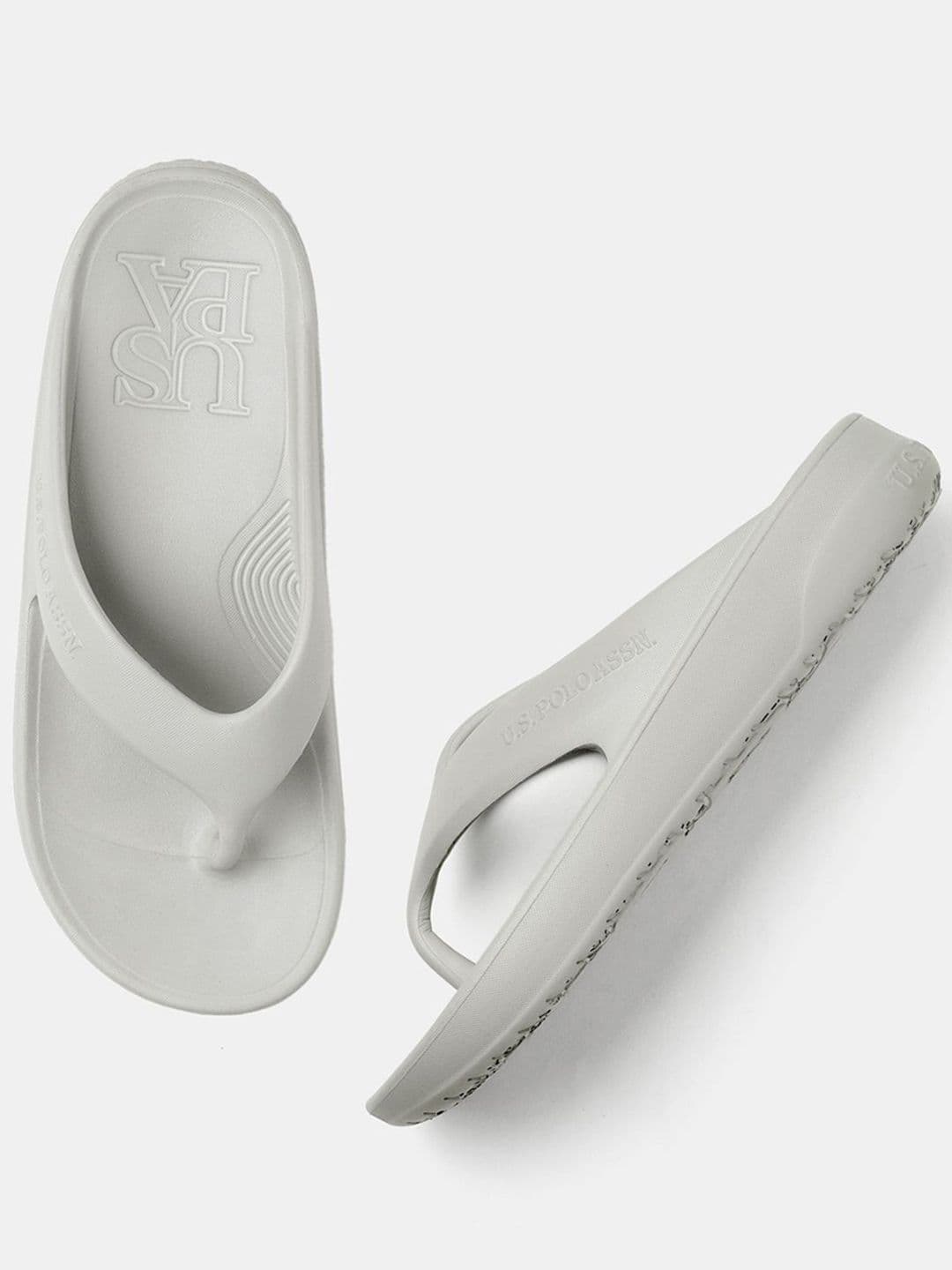 U.S. Polo Assn. Axel 2.0 Beige Cloud Comfort EVA Flip Flop thumbnail 2