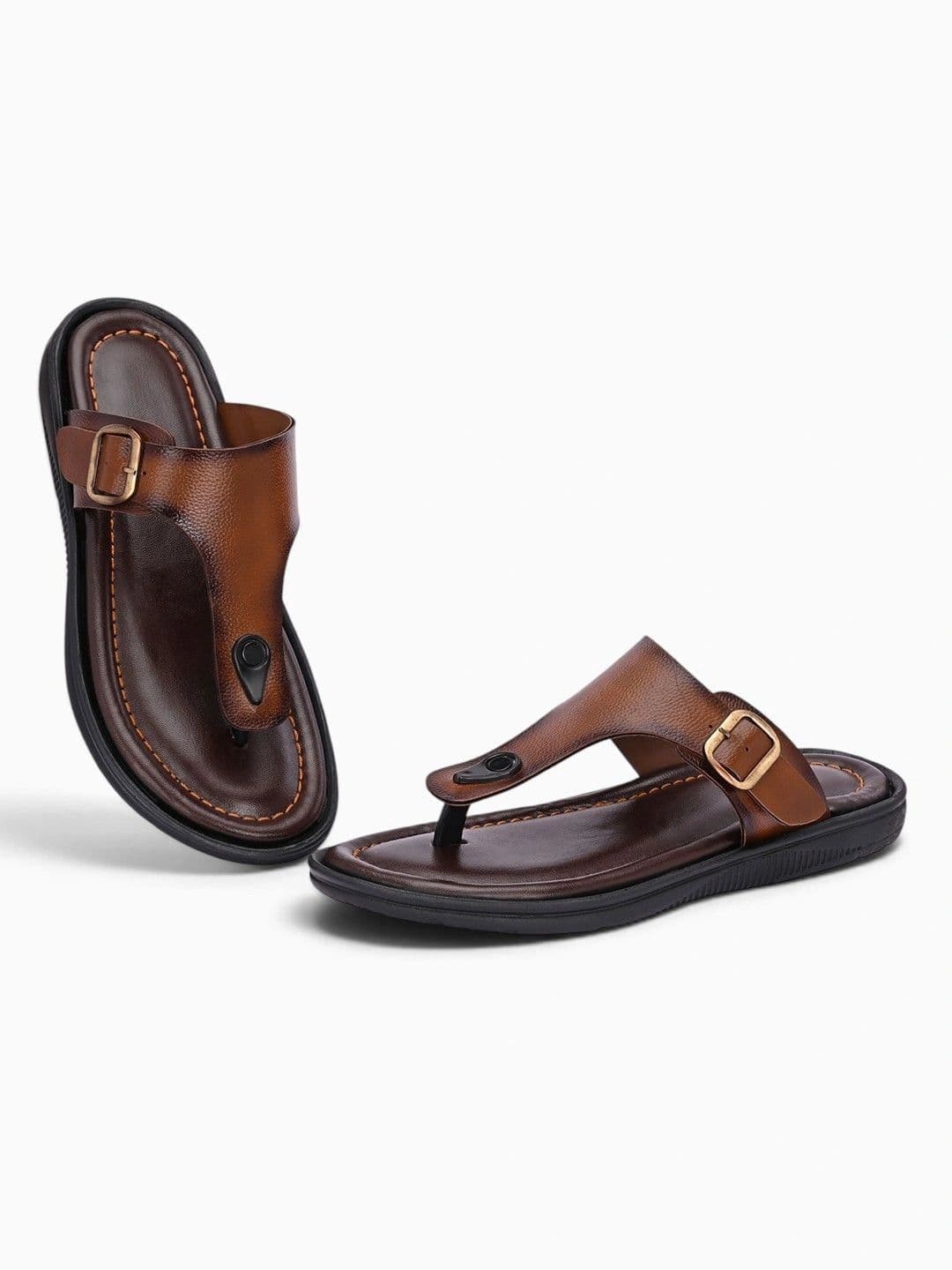 Roadster Men PU Shoe-Style Sandals thumbnail 5
