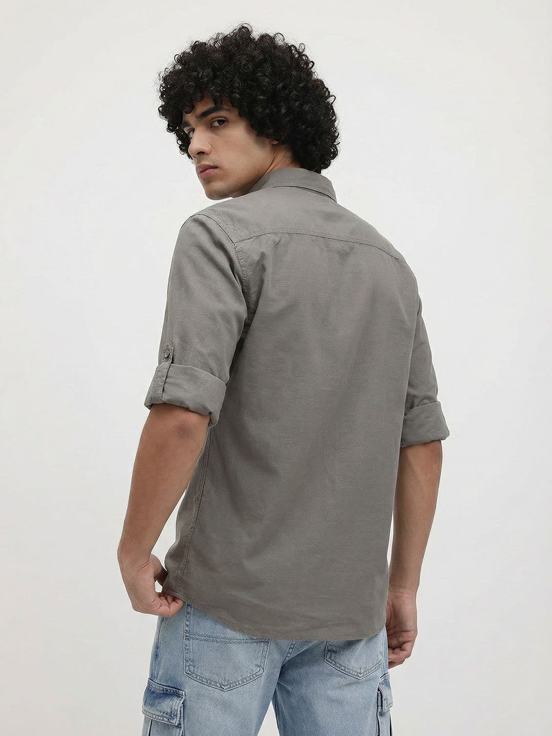 Roadster Life Co. Slub Textured Shirt thumbnail 2