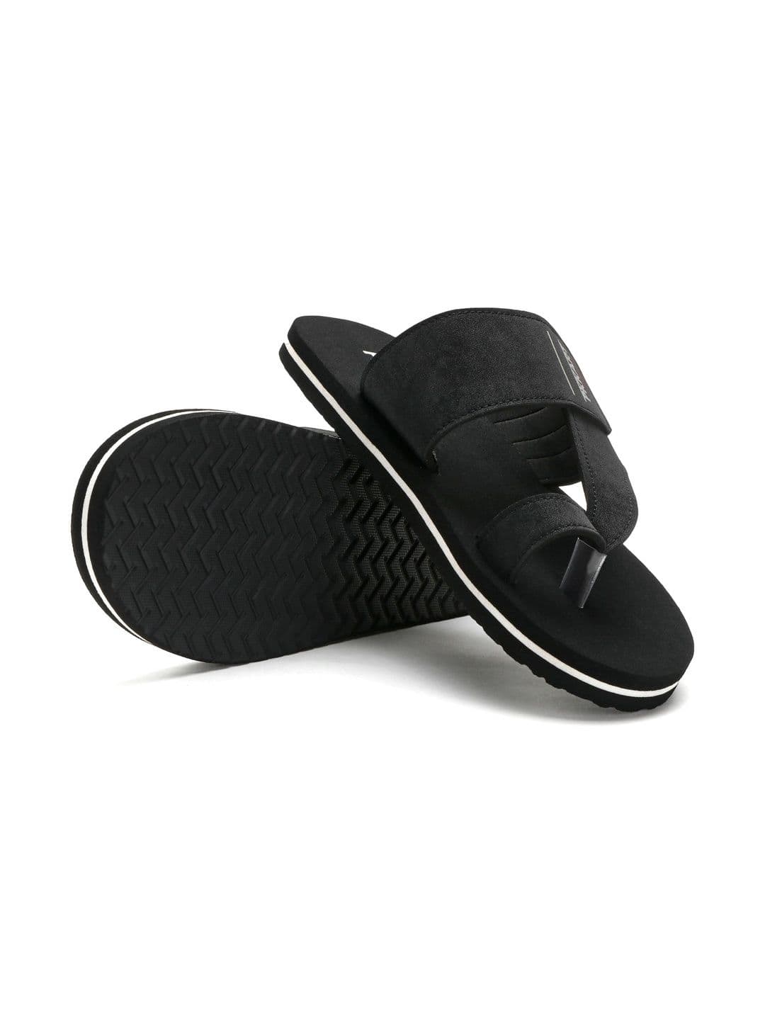 PKKART Men Striped Thong Flip-Flops thumbnail 3