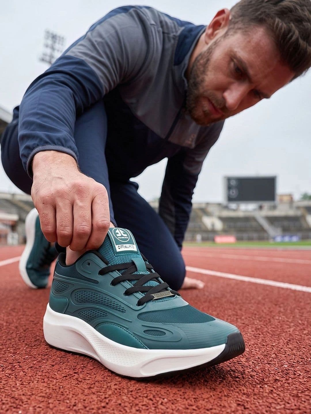 OFF LIMITS Gladiator Green Mesh Running Shoes thumbnail 6