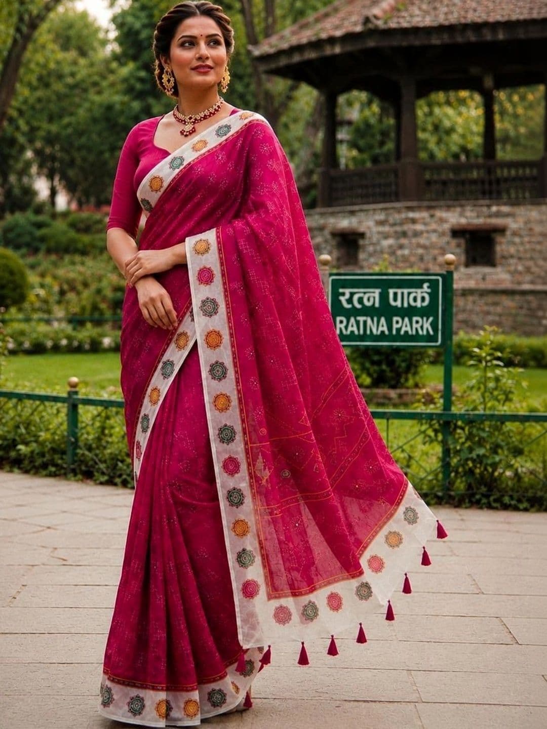 VAMIKA FASHION Saree thumbnail 7