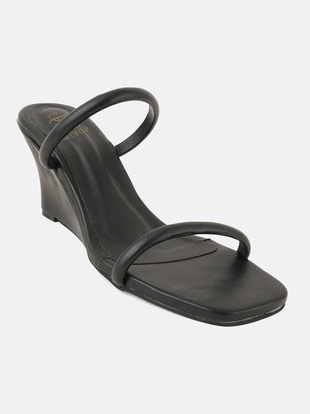 SHETOP Party Wedge Mules thumbnail 3