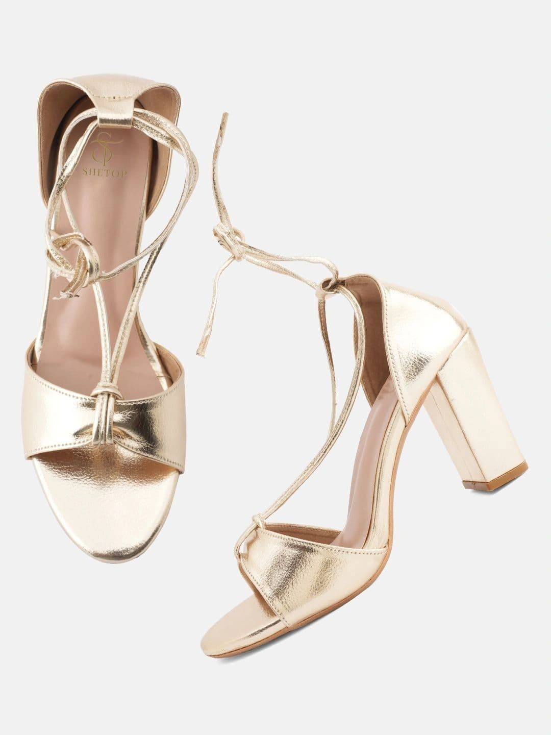 SHETOP Party Block Sandals thumbnail 4