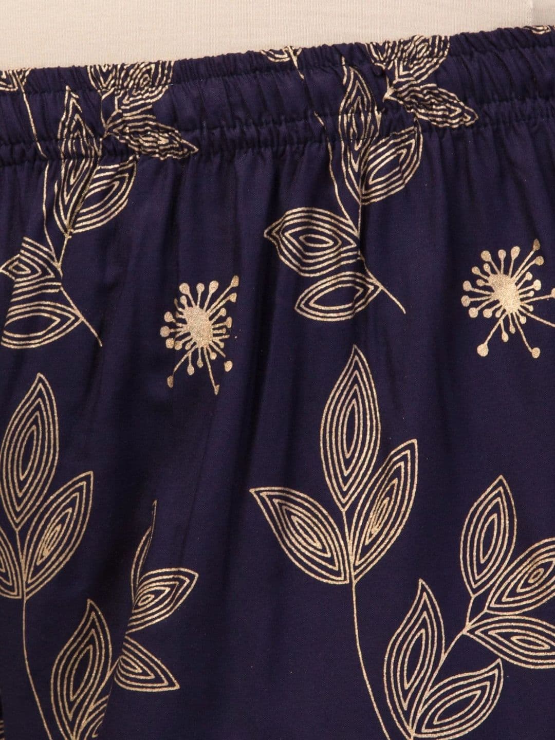 VIZCON Women Ethnic Motifs Printed Knitted Ethnic Palazzos thumbnail 6