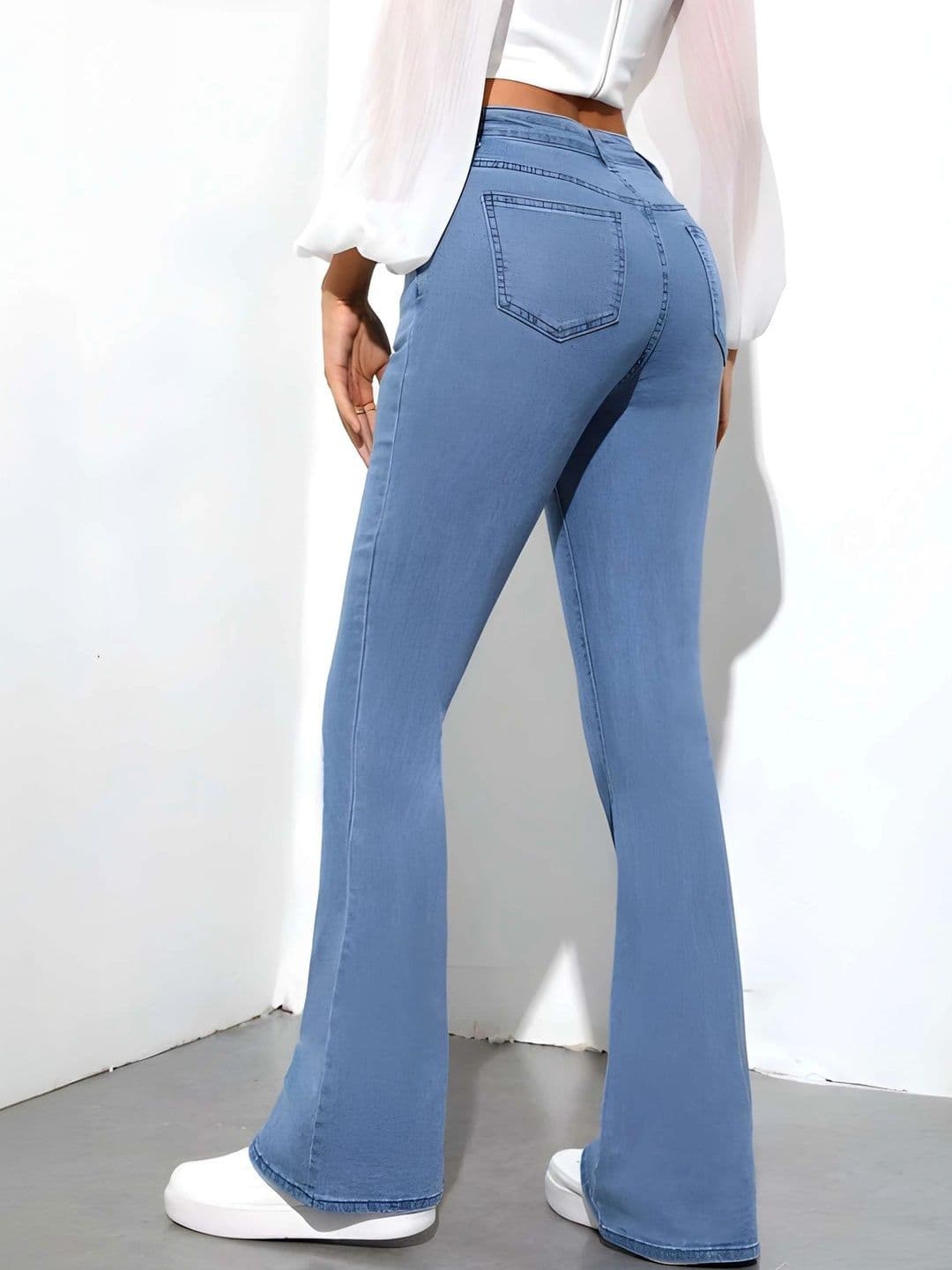 THE SQUAD CLUB Women Regular Fit High-Rise Jeans thumbnail 5