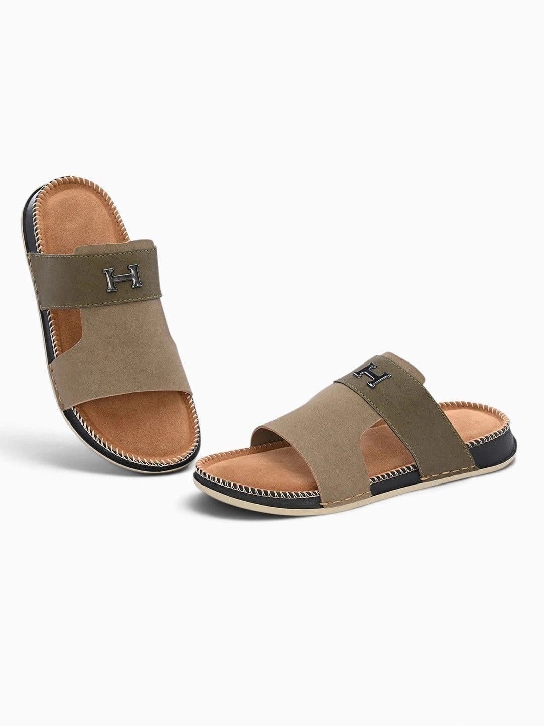 Roadster Men Suede Comfort Sandals thumbnail 2