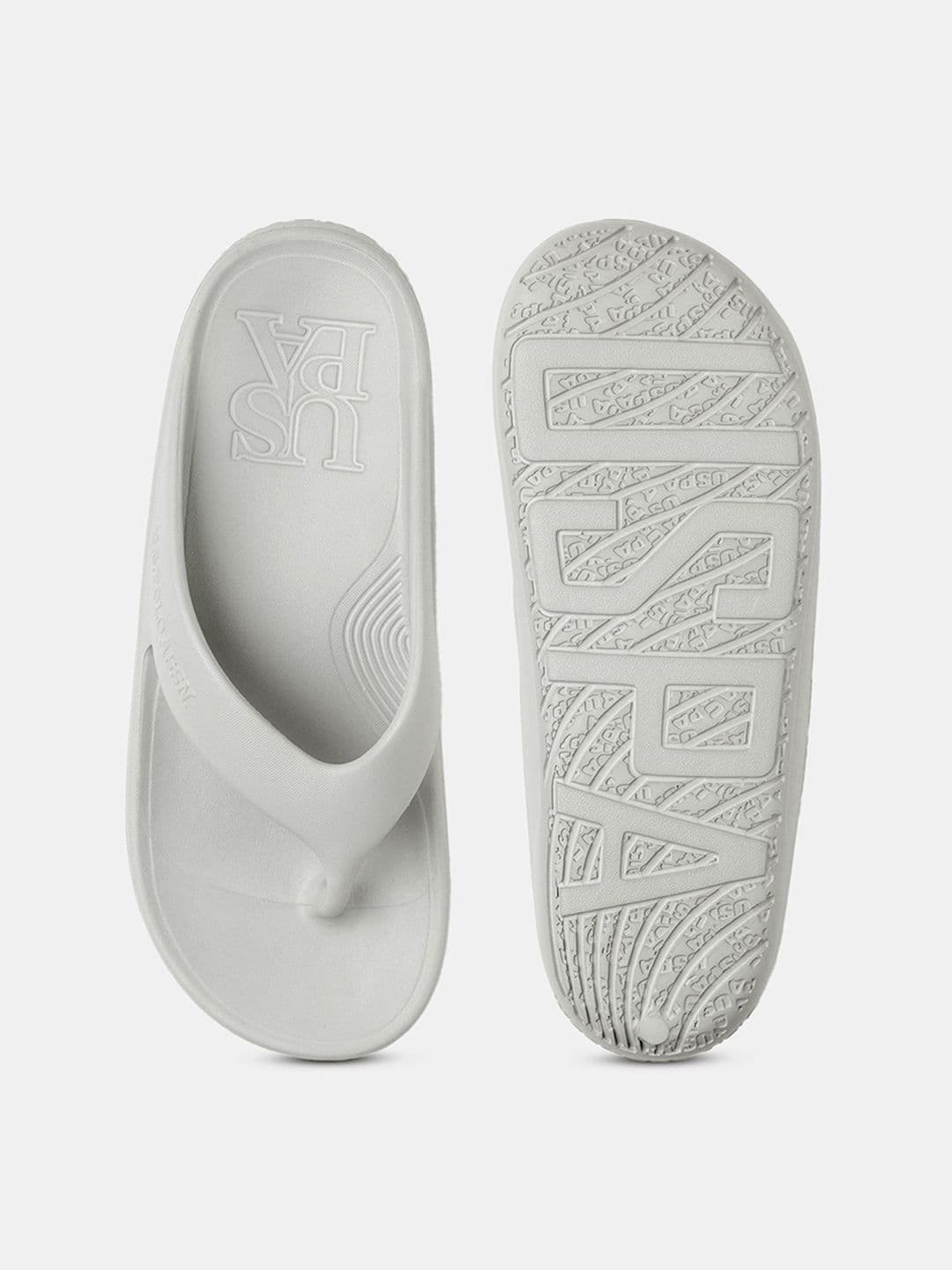 U.S. Polo Assn. Axel 2.0 Beige Cloud Comfort EVA Flip Flop thumbnail 4