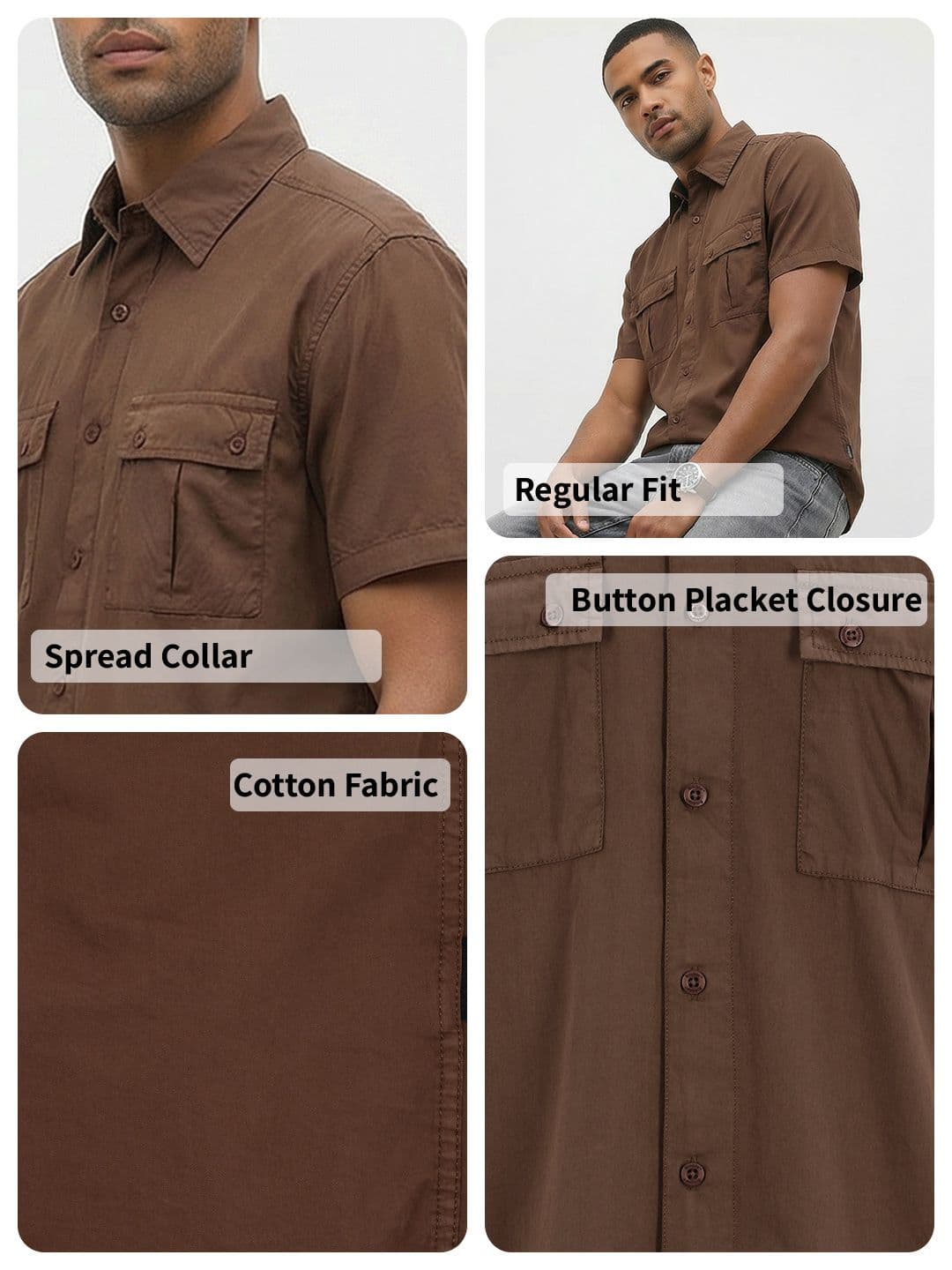Roadster Life Co. Double Pocket Utility Shirt thumbnail 2