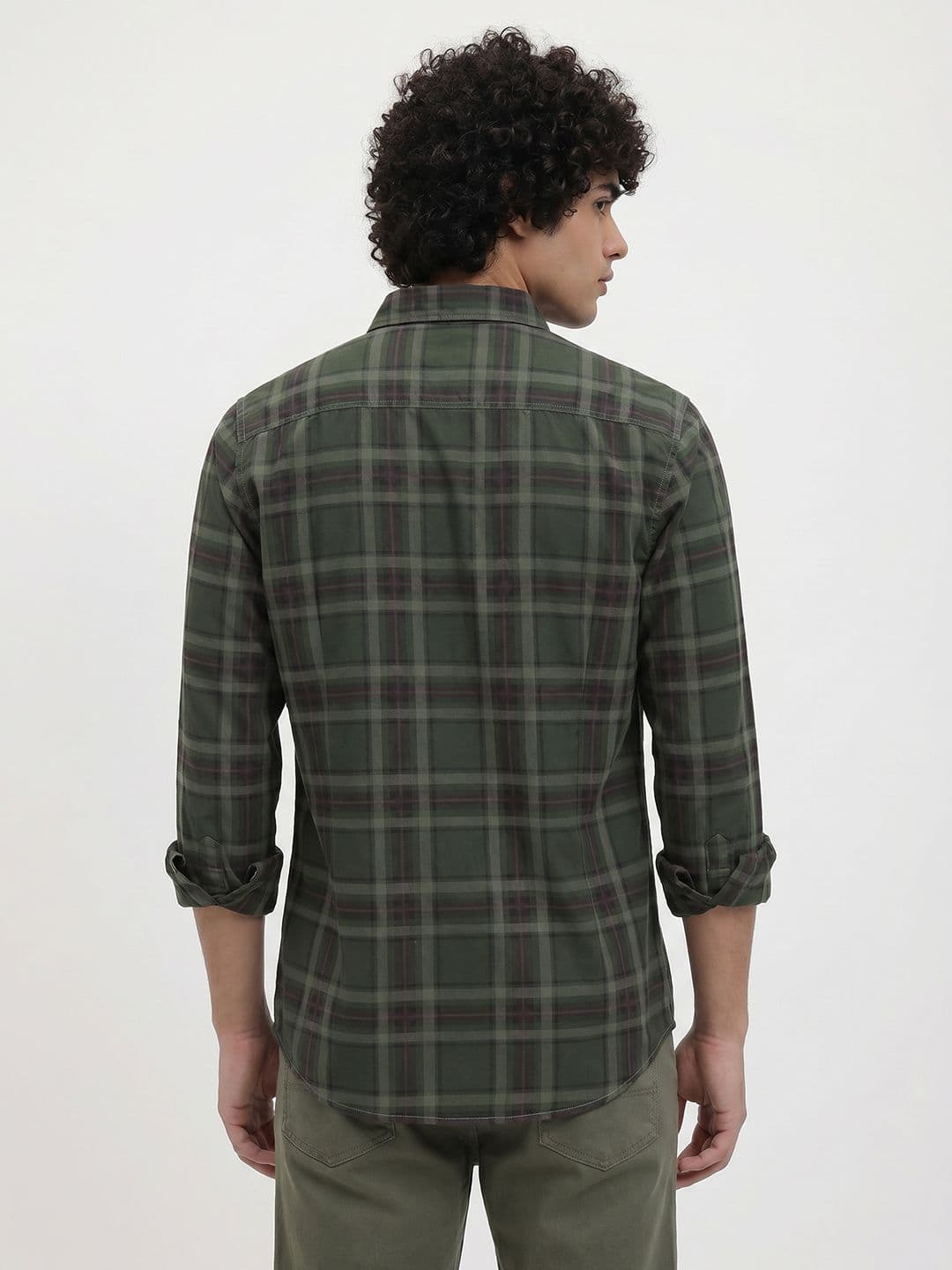 Roadster Life Co. Soft Touch Twill Plaid Casual Shirt thumbnail 2