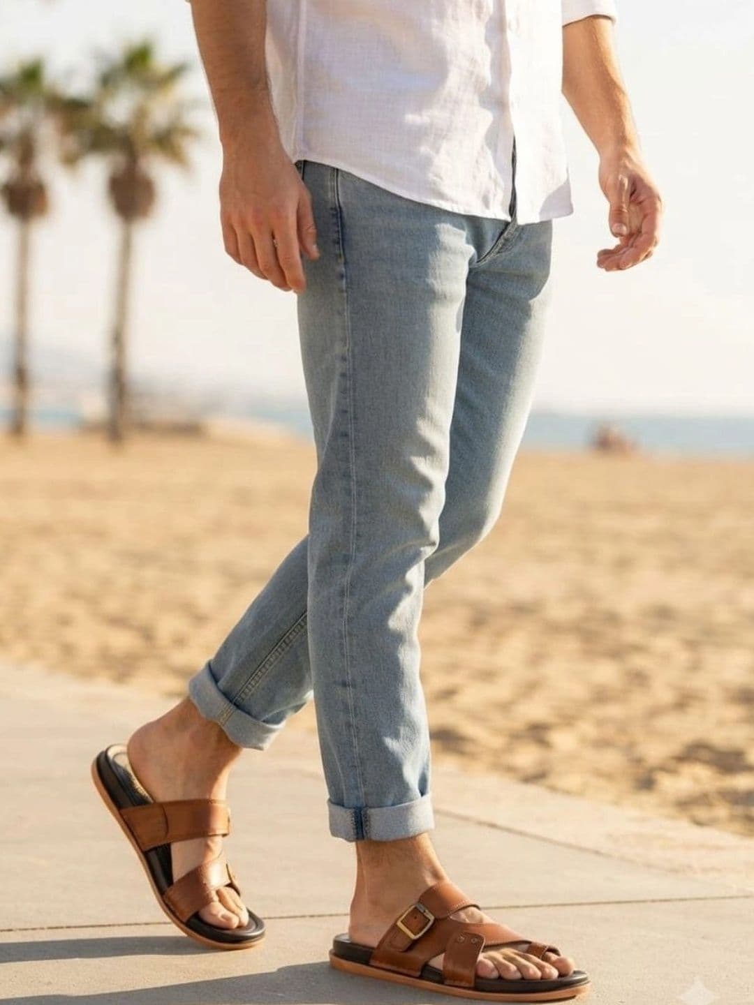 Trump Men PU Comfort Sandals thumbnail 3