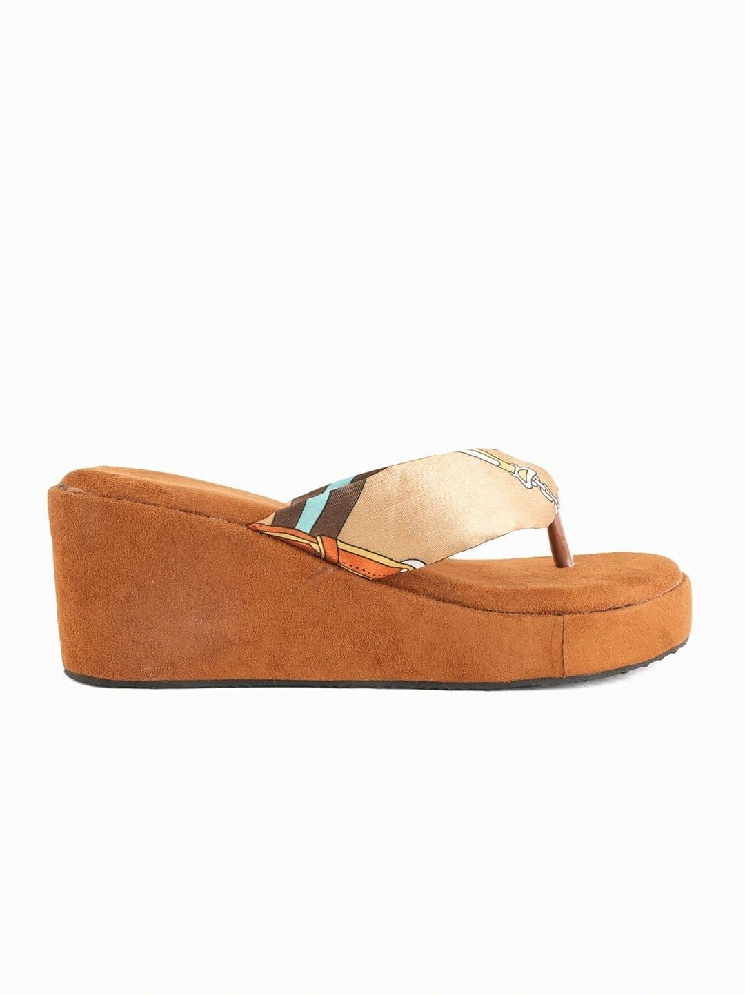 CORSICA Printed Wedge Sandals thumbnail 4