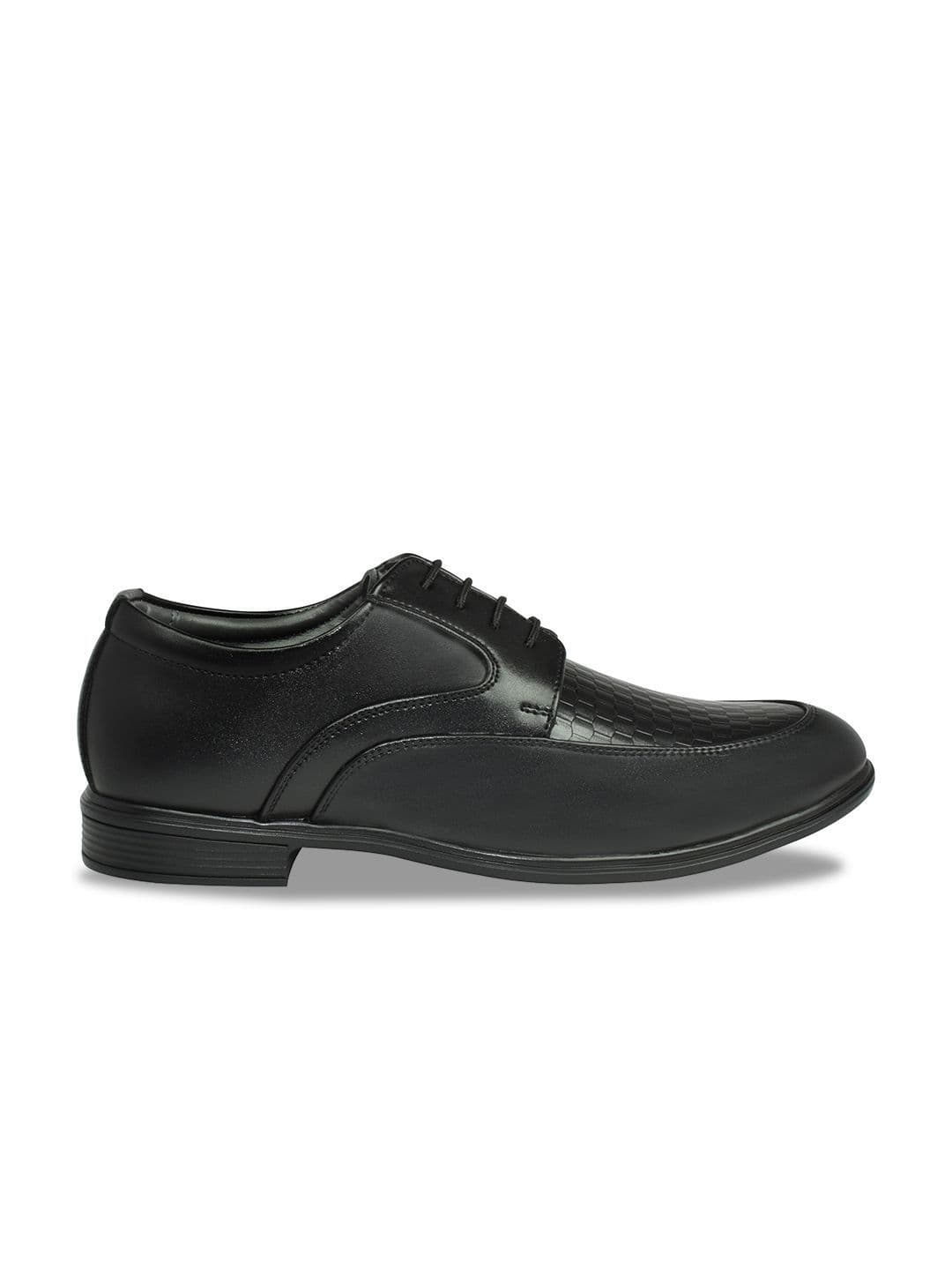 Ajanta Men Textured Formal Derbys thumbnail 7