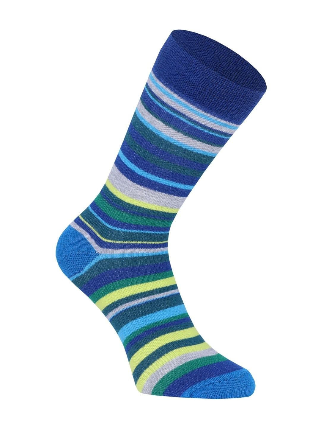 Wales Bonner Men Pack of 4 Cotton Blend Striped Calf Length Socks thumbnail 4