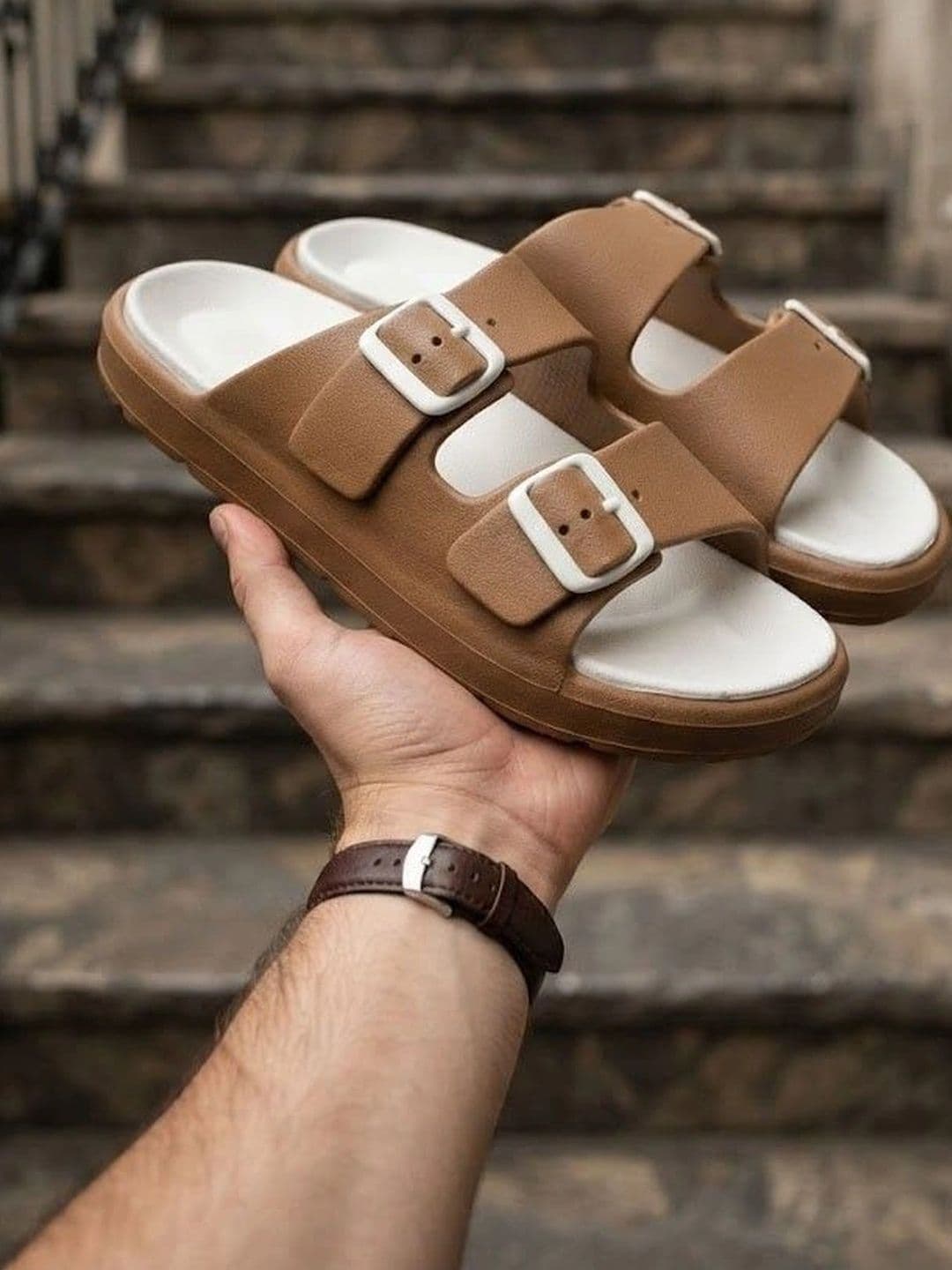 Roadster Men Comfort Sandals thumbnail 5