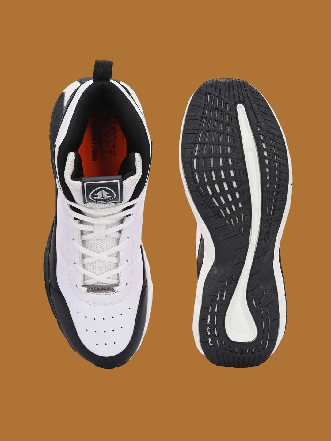 OFF LIMITS Men Lace-Ups Basketball Non-Marking Mesh Shoes thumbnail 3