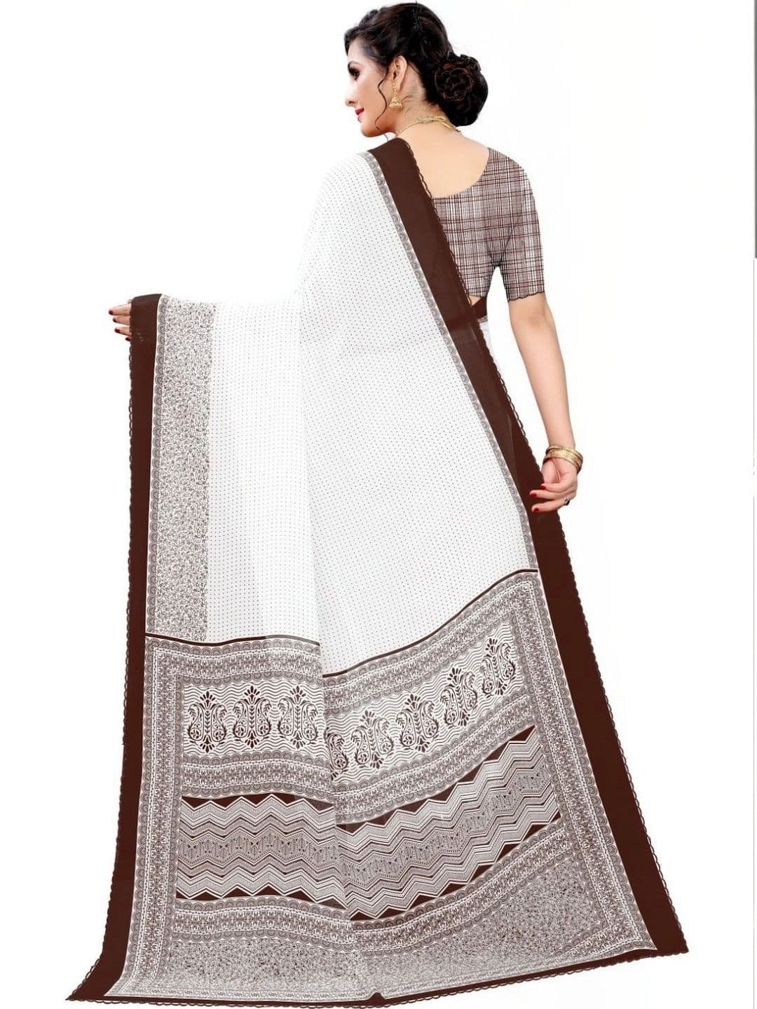 Textile Mantra Poly Georgette Saree thumbnail 2